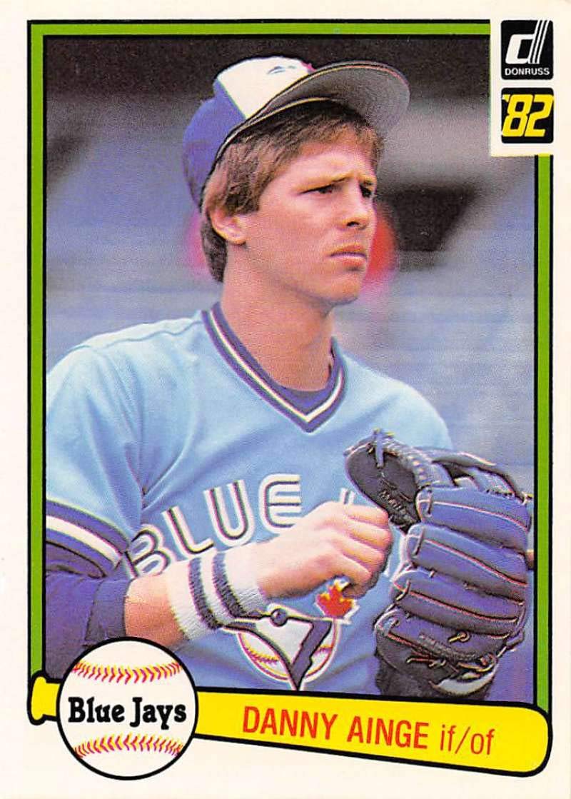 Amazon.com: 1982 Donruss Baseball #638 Danny Ainge Toronto Blue