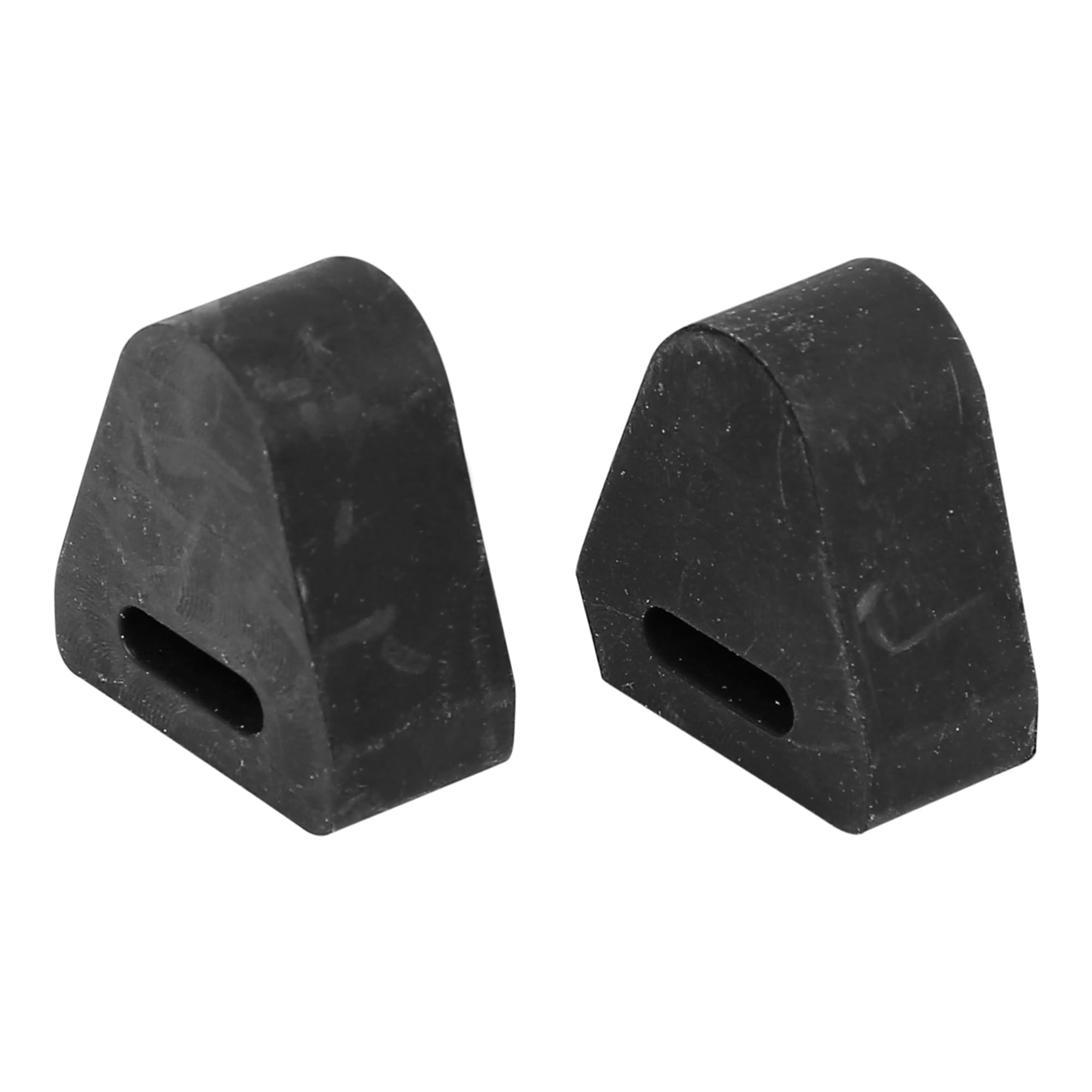 X AUTOHAUX 2 Pcs Black RH or LH Tailgate Latch Rubber Stop Bumper for Chevrolet Silverado for GMC Sierra