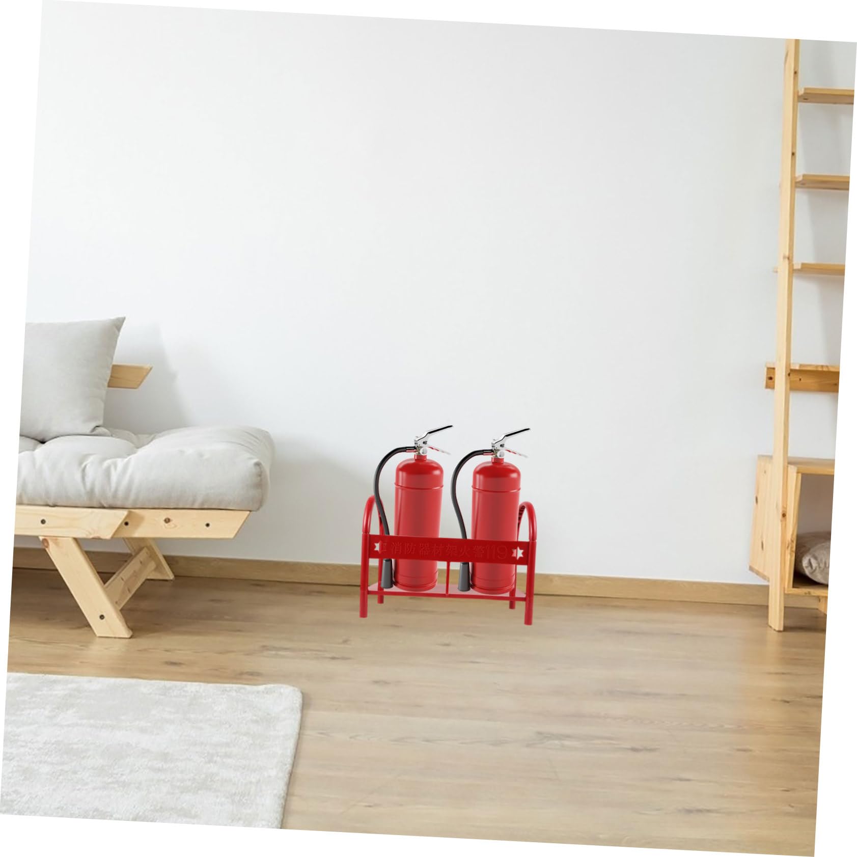 KOMBIUDA Soporte para Extintor de Plástico Resistente para Suelo Base para Extintores Pequeños de Soporte Práctico y Estable para Casa y Oficina