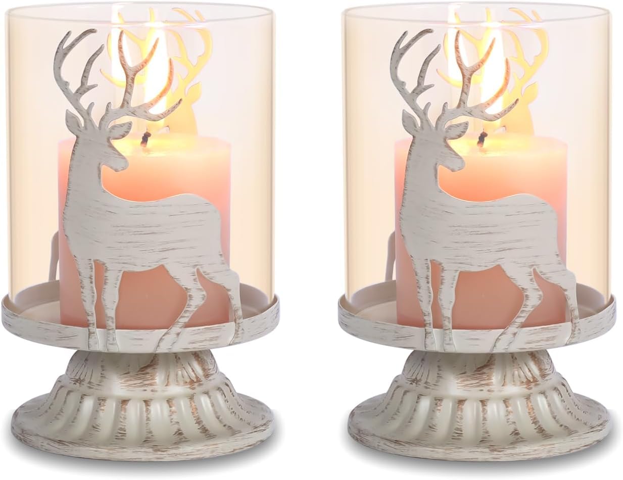 Reindeer Shadow for Wedding Christmas Table Mantle Fireplace Home Decor