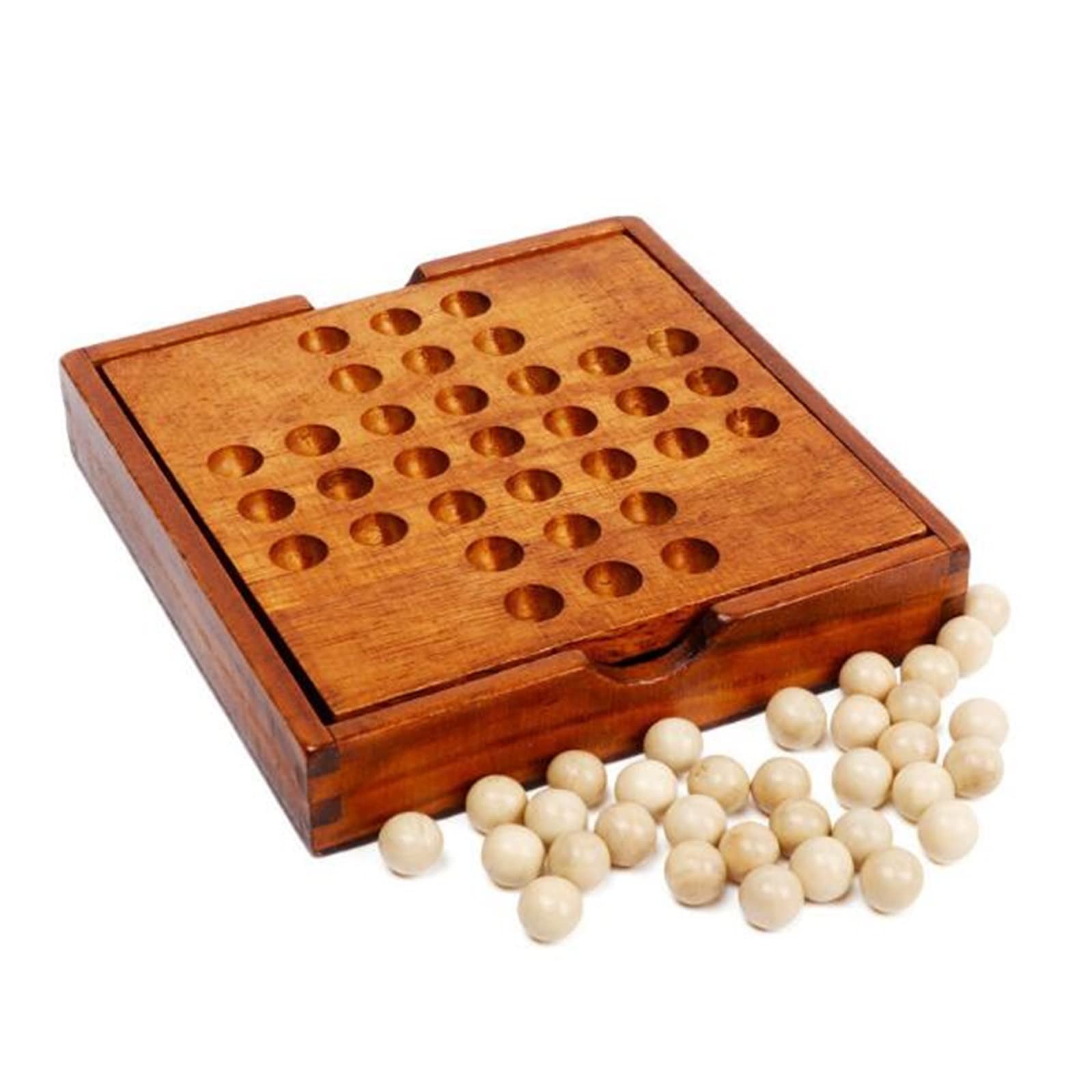 Jeu D'échecs International Jeux De Société Classiques en Bois Solitaire ， Jeu D'échecs À Capacité Cognitive Indépendante Fêtes Activités Familiales