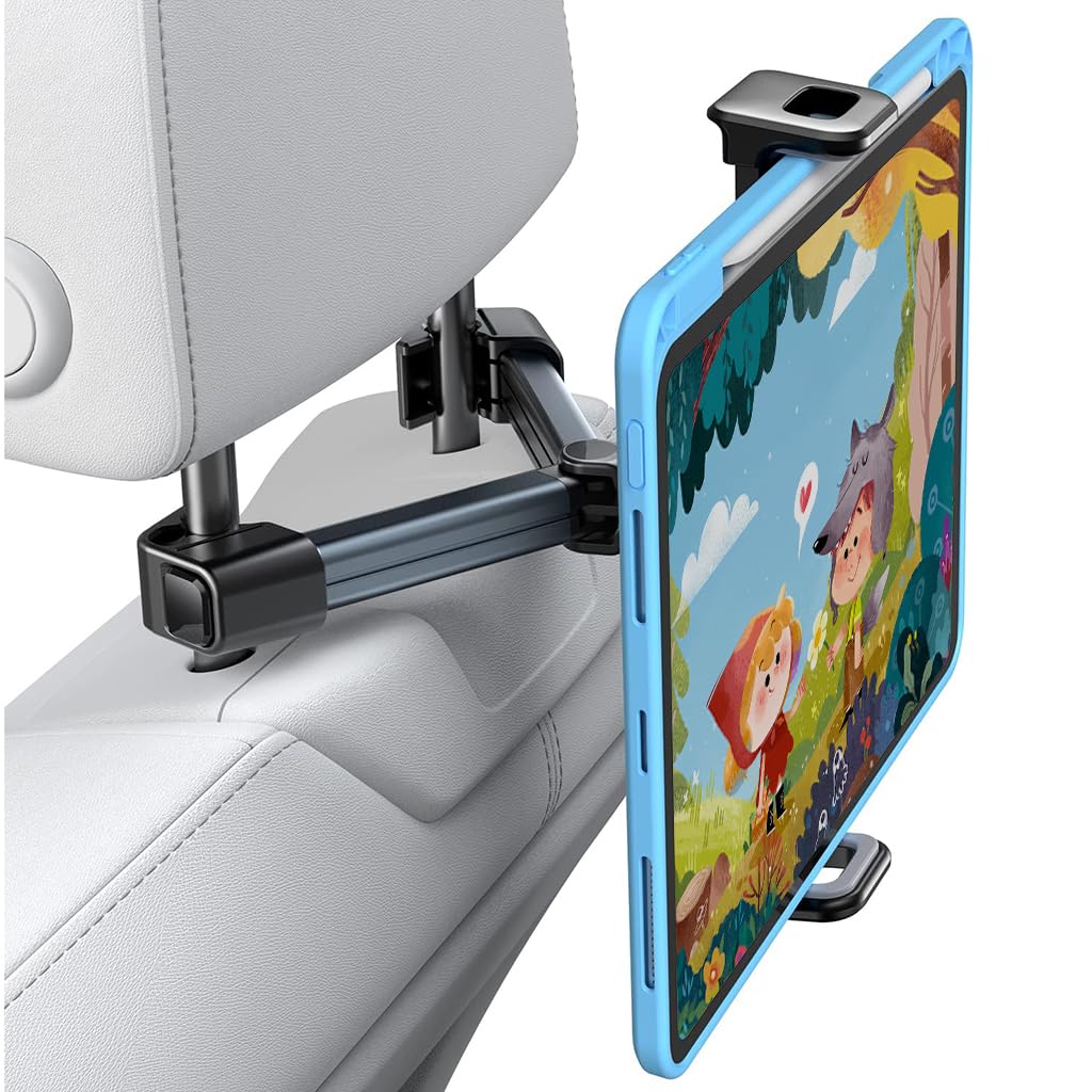 STHIRA® Car Tablet Holder, Back Seat 360° Rotation Headrest Ipad Mount with Clip-On Retractable Arm, 2-in-1 Phone Holder & iPad Holder, Tab Holder for Car Universal fit for 4.7-13" Devices (B0CCXCK1YZ) Amazon Price History, Amazon Price Tracker