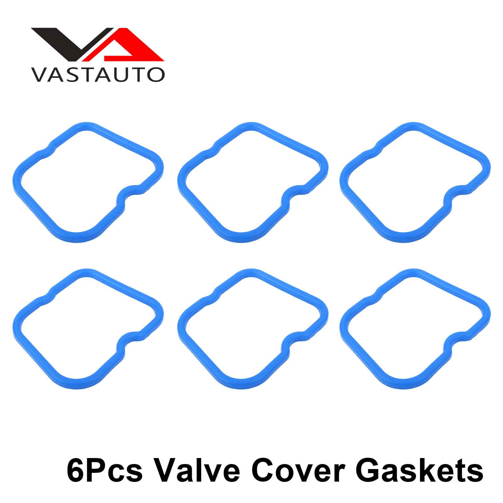 6-Piece Valve Cover Gasket Set With Seals For Dodge Cummins 5.9L 12V 1989-1998