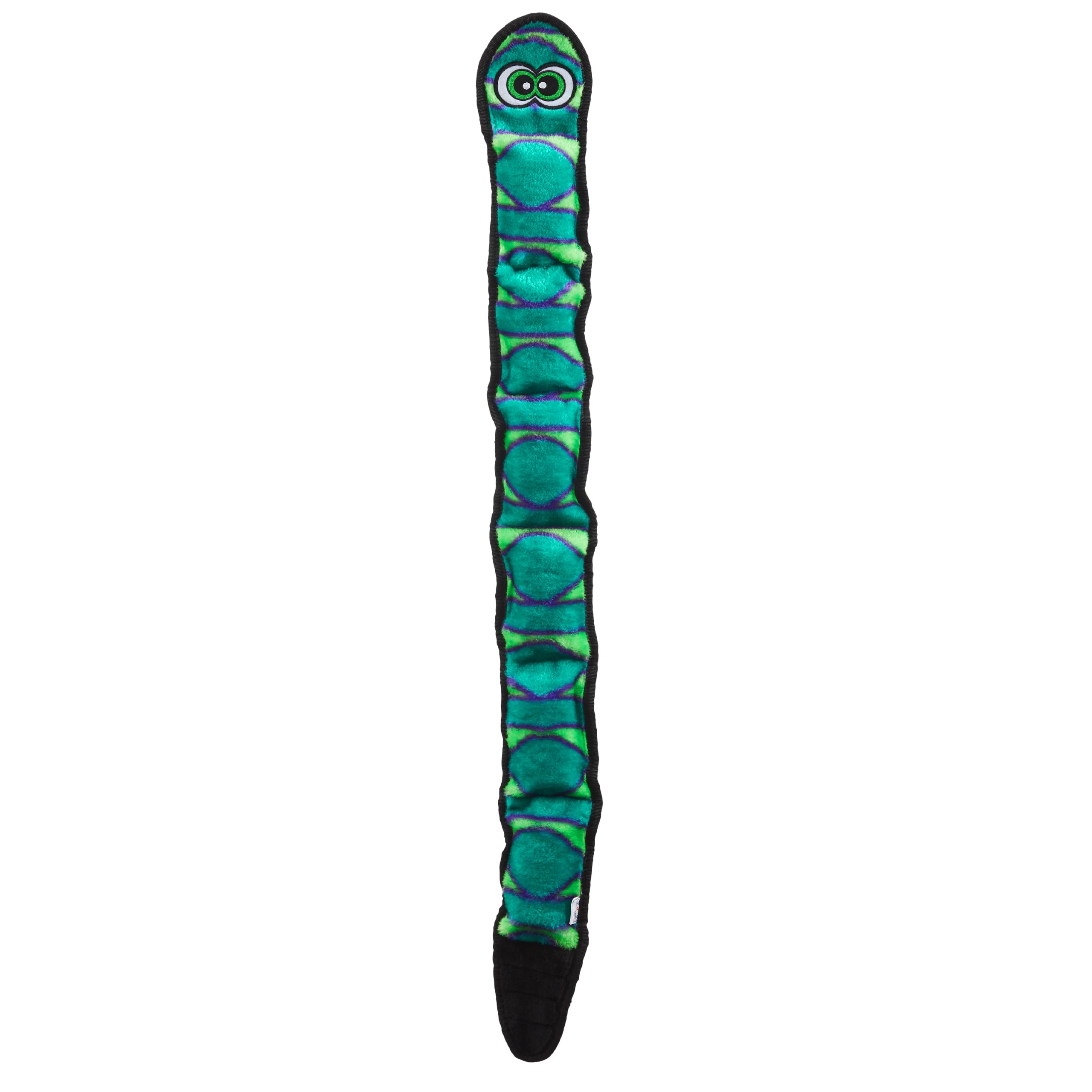 Durablez Tough Chew Plush Squeaky Dog Toy, Snake, 40"