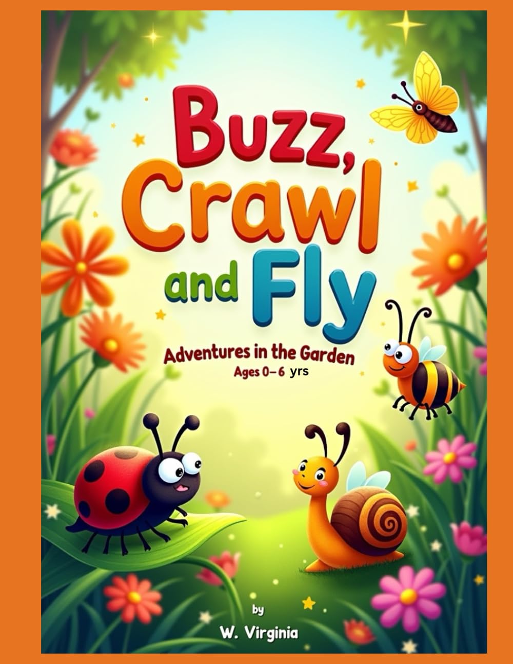 Buzz, Crawl And Fly: Adventures In The Garden