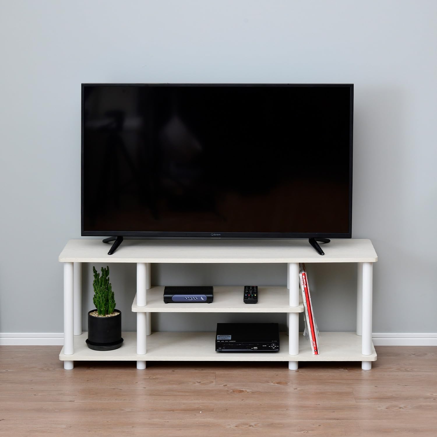 Amazon｜[山善] テレビ台 43インチ 幅111.5 奥行30 高さ41.5cm 43型 