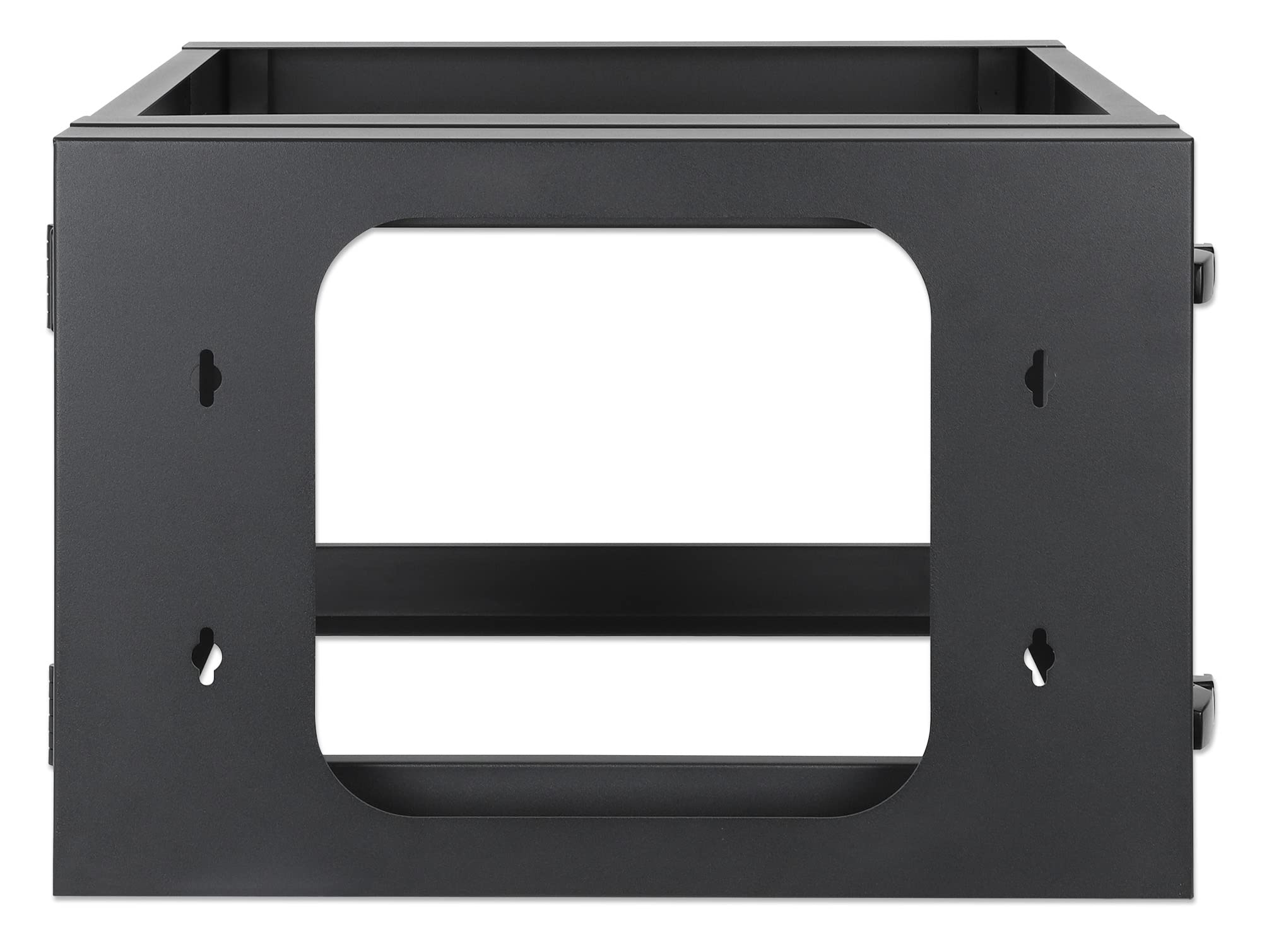 INTELLINET 716031 Armadio a Muro 19" Open Frame 4 Montanti 6U Nero
