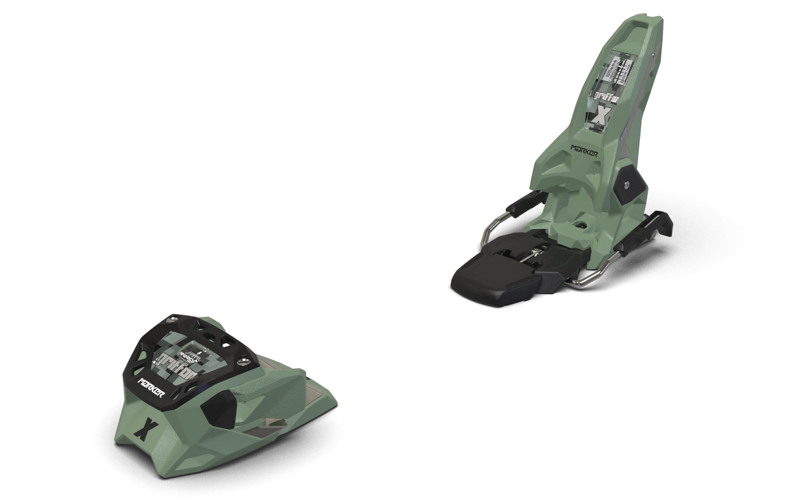 Marker - Fixations De Ski Griffon X 13 105mm Green Black - Homme - Taille Taille Unique - Vert