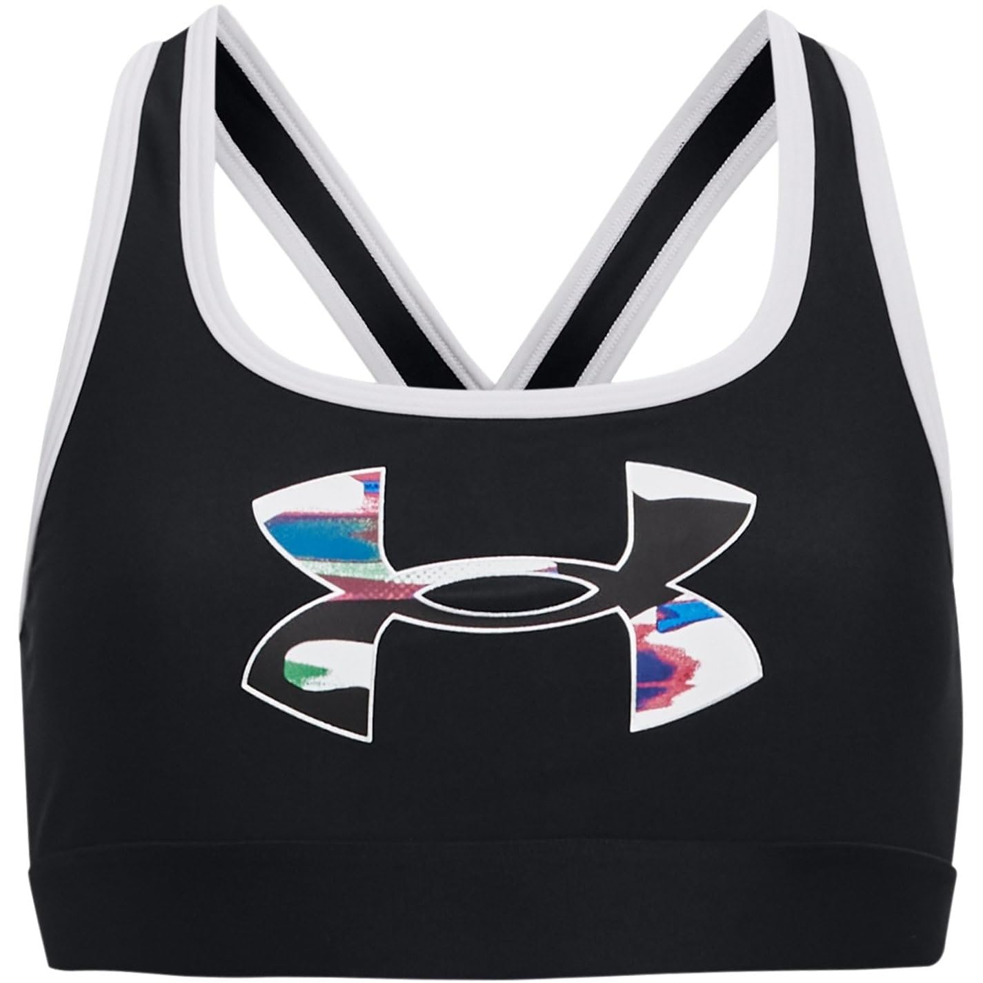 Under Armour Mädchen Mid Impact Crossback Graphic BH Sport Bras