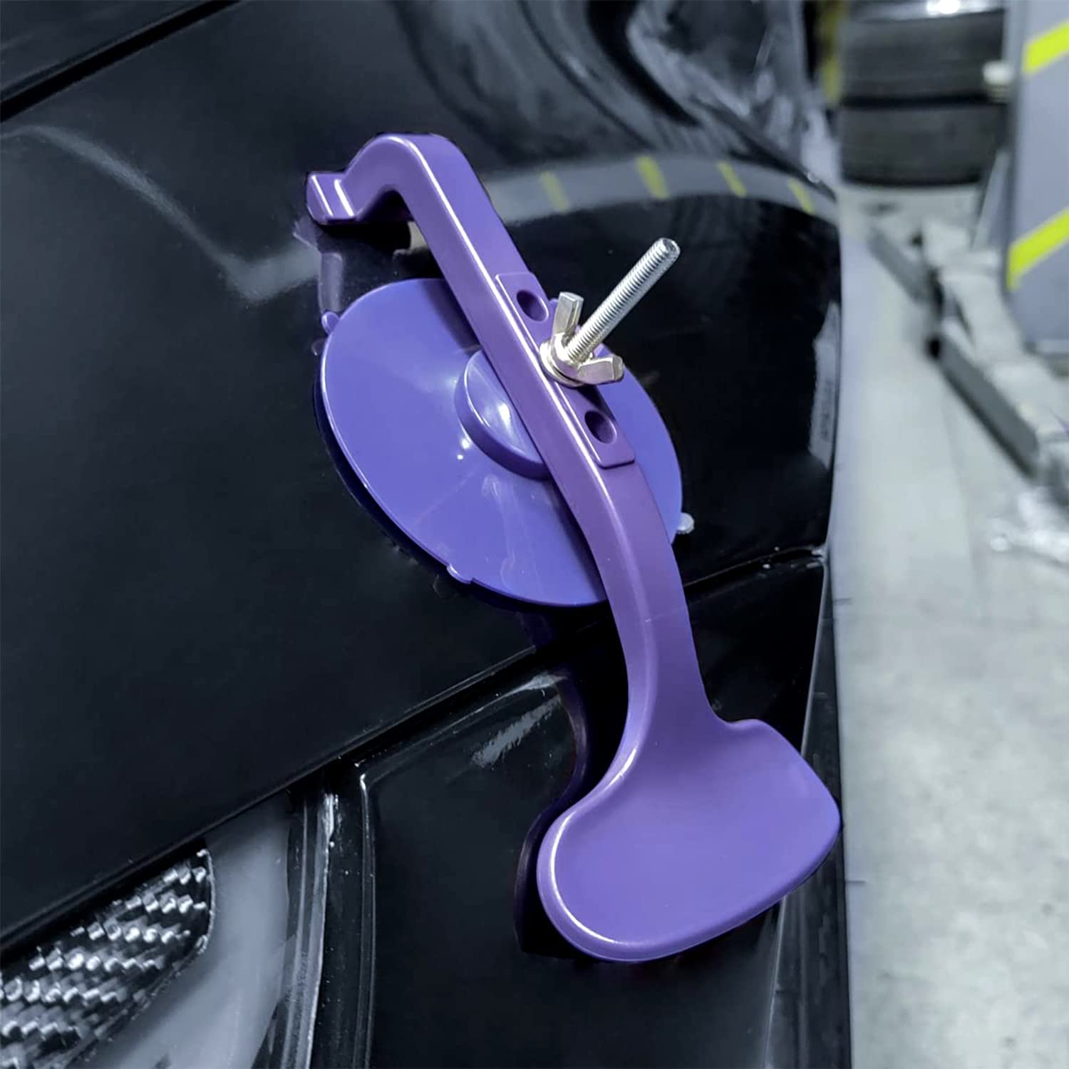 ZKTOOL 6 piezas Abrazadera de Ventosa, Clip de Ventosa Fuerte Manos Libres, Ventosas de Ventana para Sellar la Ventana Trasera, Abrazadera de Vidrio para Reparación de Vidrio de Sartén Convertible