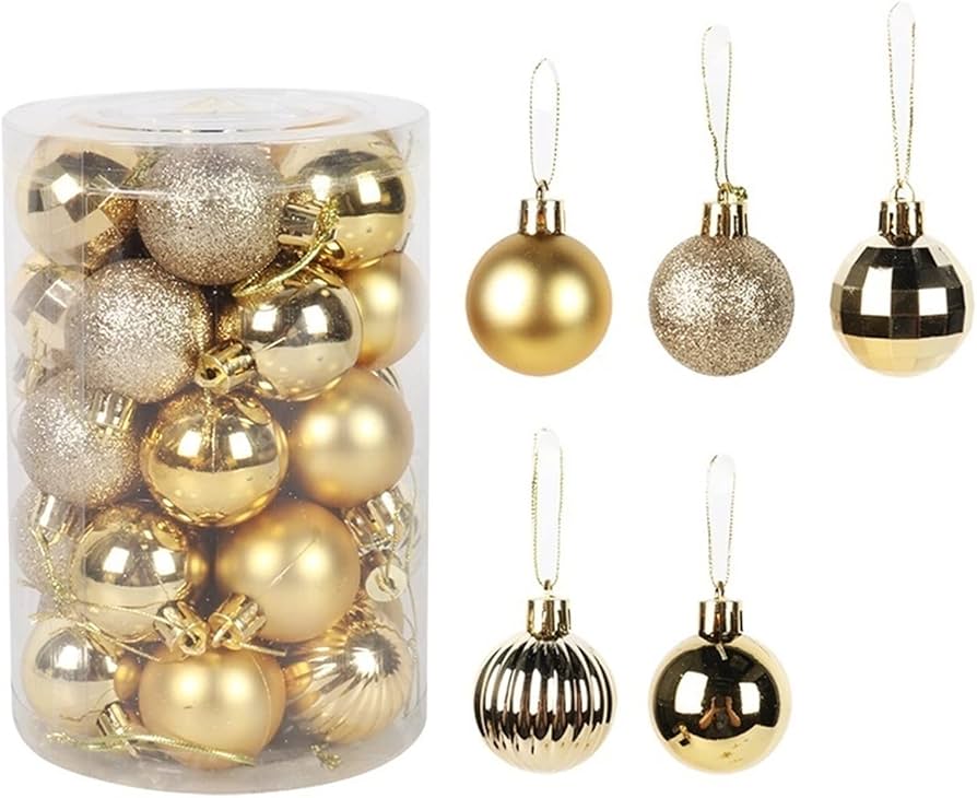 Assorted color christmas ornaments Clearance