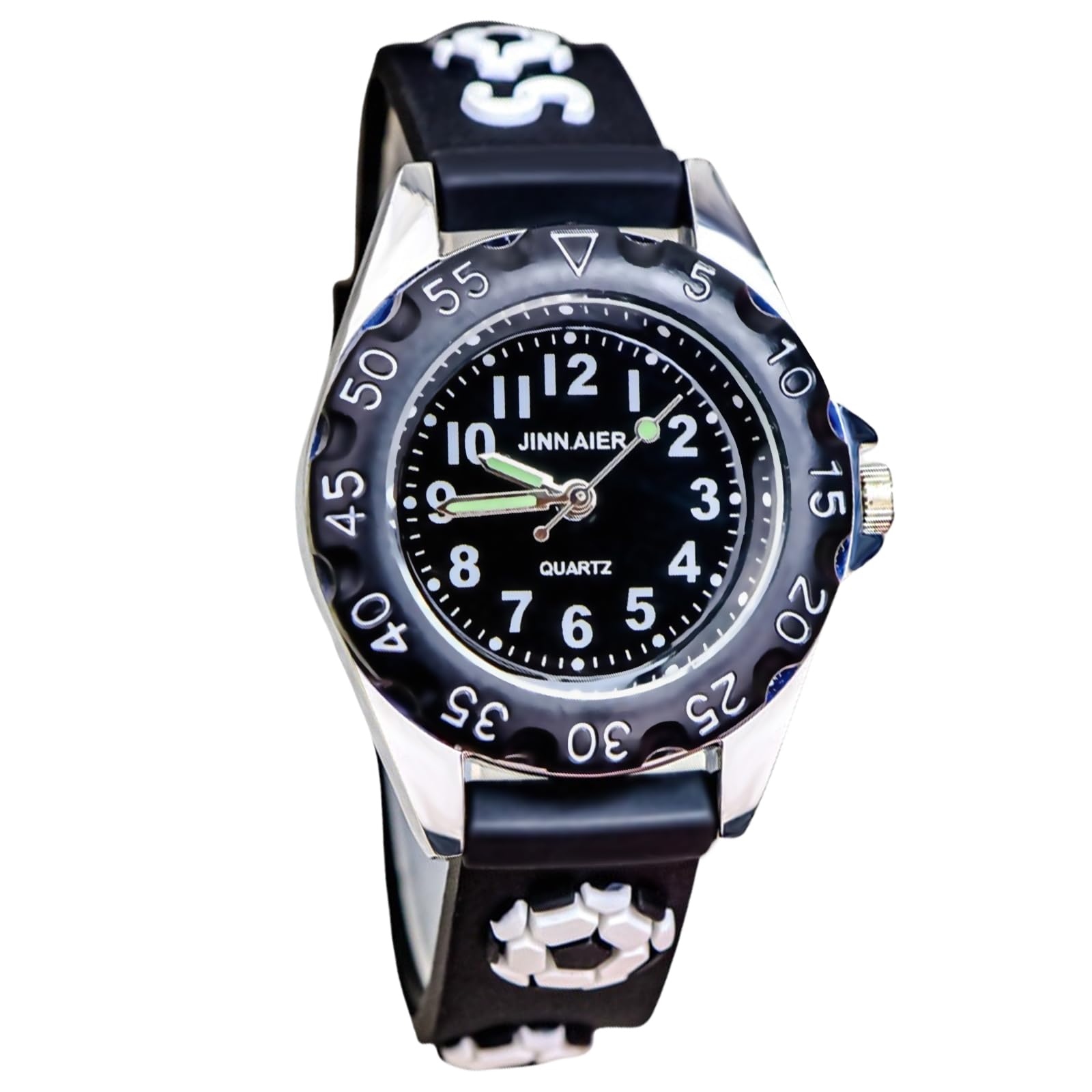 Vspek Kinderuhr Junge, Armbanduhr Kinder lernuhr Analoge kinderuhr Lern Armbanduhr für Kinder von 3-15 Jahren Geschenk für Geburtstage Weihnachten Kindertag