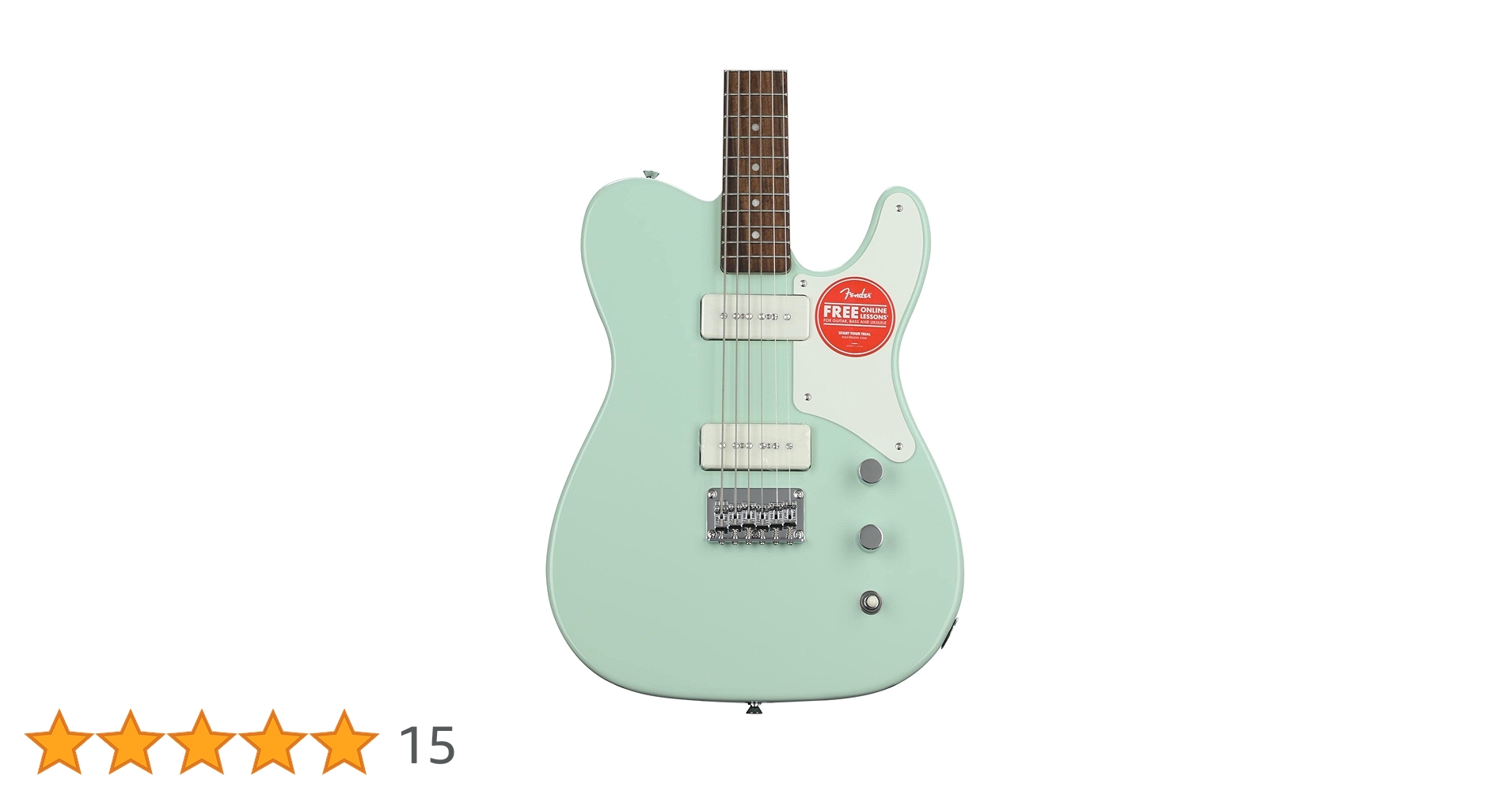 Amazon | Squier by Fender エレキギター Paranormal Baritone
