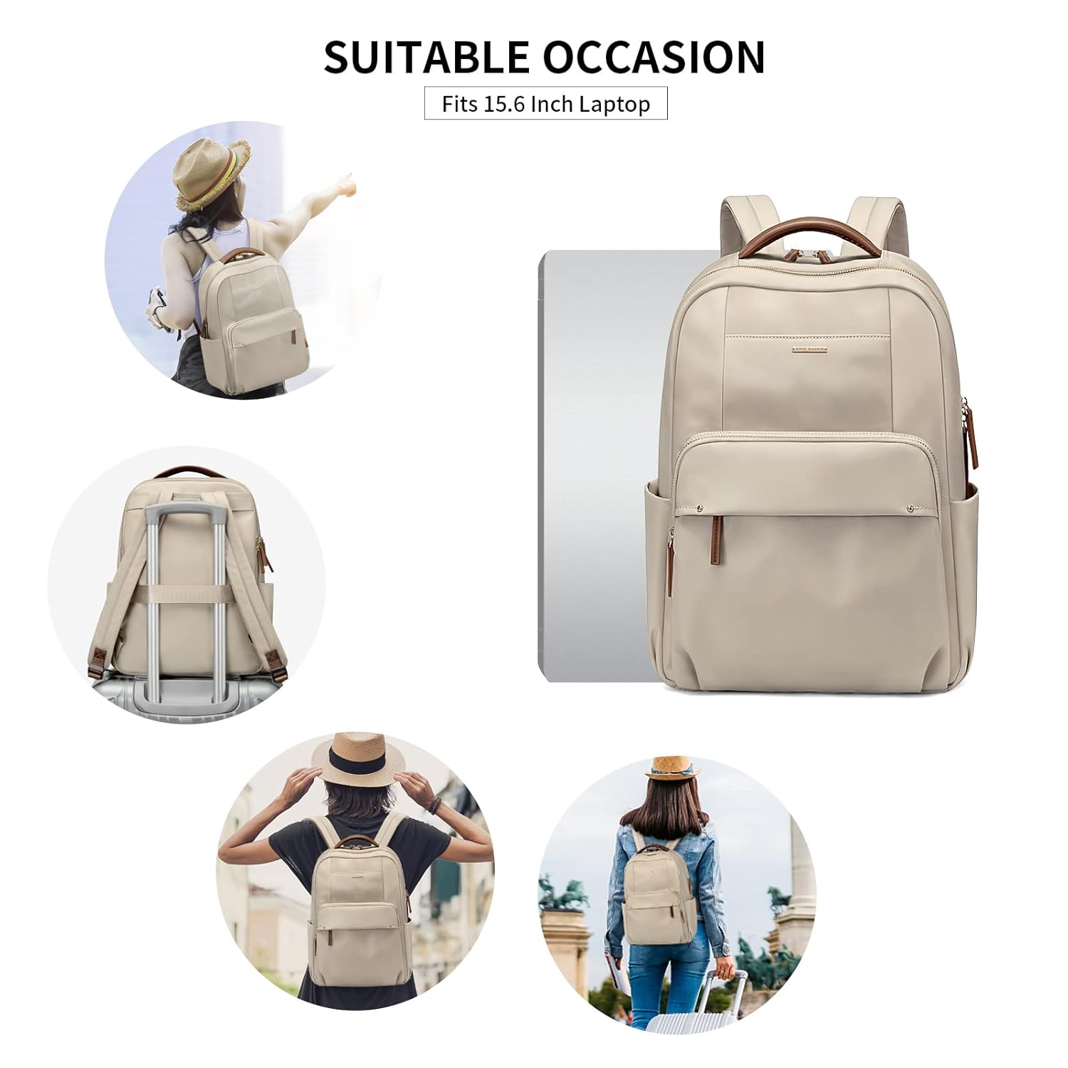 GOLF SUPAGS Mochila feminina para laptop, bolsa de computador, casual, para notebook de 15,6 polegadas, trabalho, viagens e mochilas em promoção! Veja a oferta e mais achadinhos de Bolsas 6 Hoje é o melhor dia para comprar GOLF SUPAGS Mochila feminina para laptop, bolsa de computador, casual, para notebook de 15,6 polegadas, trabalho, viagens e mochilas com aquele preço maroto! Promoção! Aproveite a oferta! 6