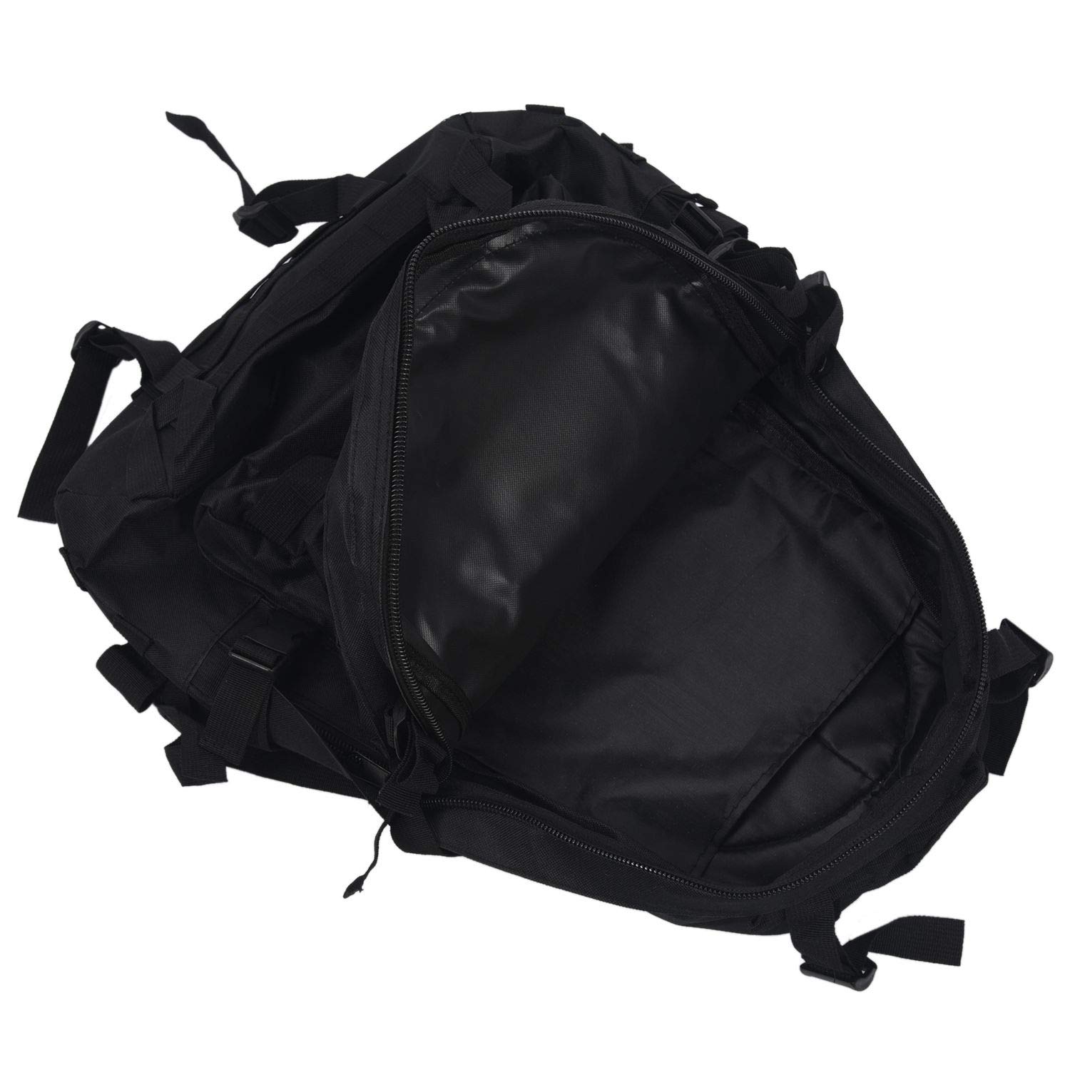 Outdoorowy plecak wojskowy 40 l, 600D, wodoszczelny, z tkaniny Oxford, torba taktyczna, kamuflaż, sport, podróże, wędrówki, torba czarna