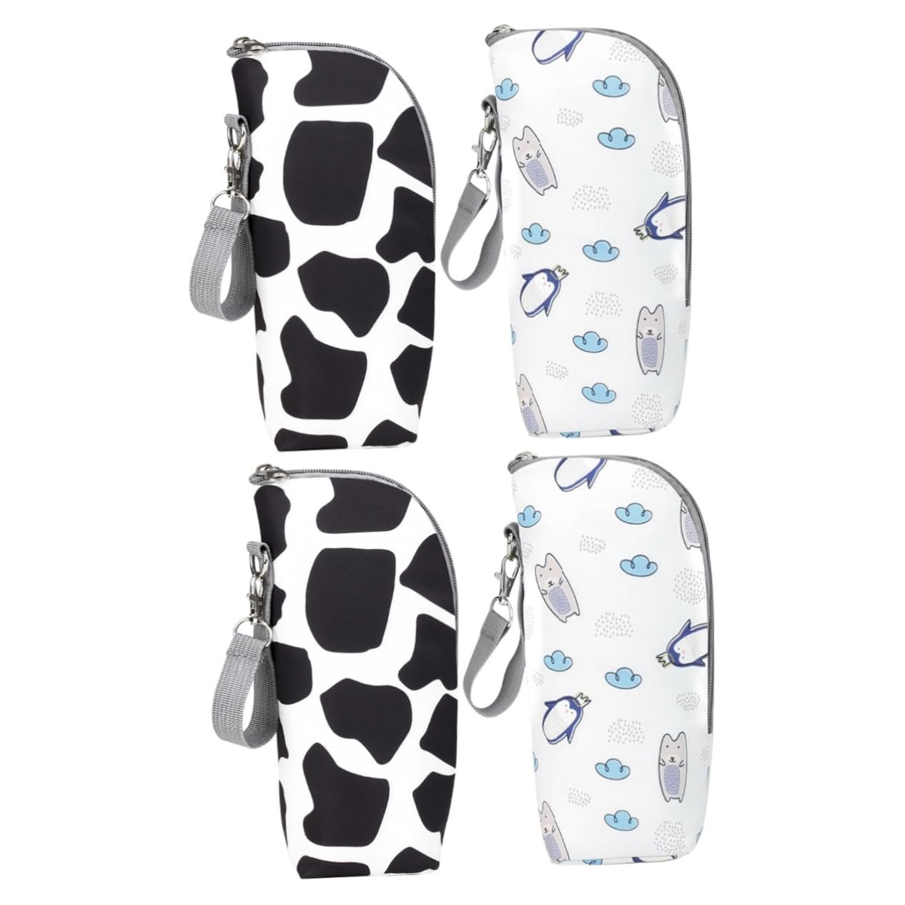 Abaodam 4 Pz Borsa Per Bottiglie Conservazione Degli Alimenti Per L'infanzia Borsa Per Bottiglia Di Latte Biberon Borsa Termica Refrigeratore Per Biberon Borsa Per Panno Oxford