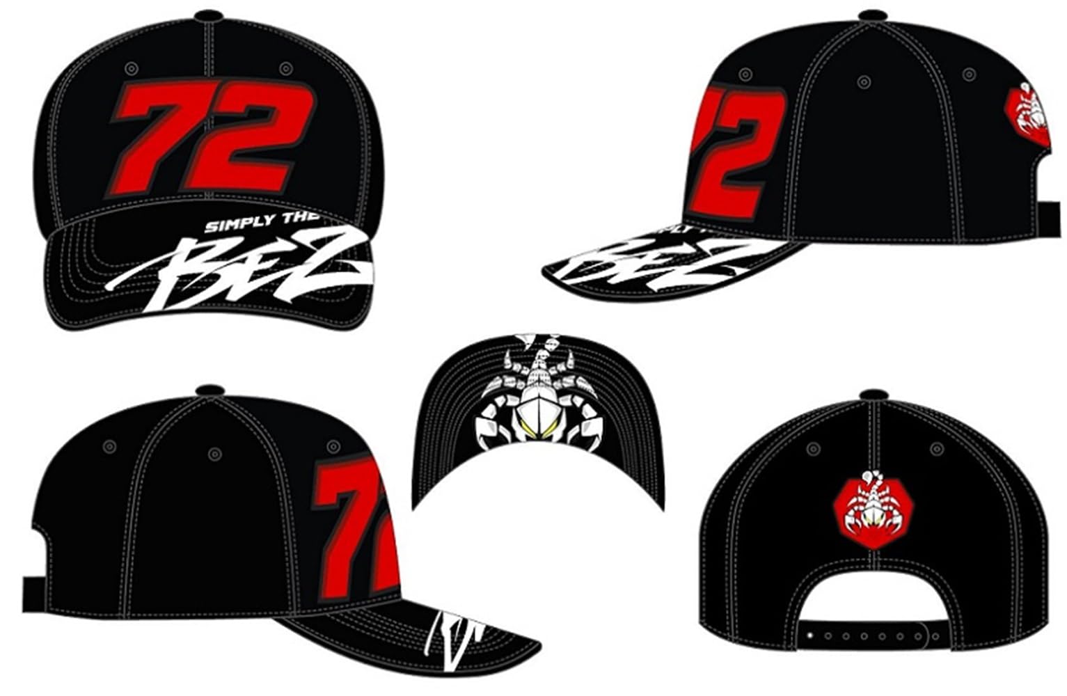 VR46Unisex Marco Bezzecchi Cap