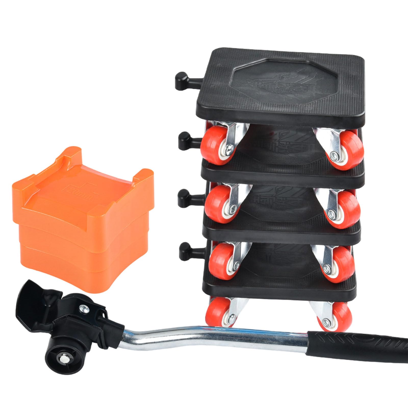 Furniture Moving Caster Set Flexible 360 Rotation Home Renovations Essential Rolling Furniture Casters For Easy Shifting