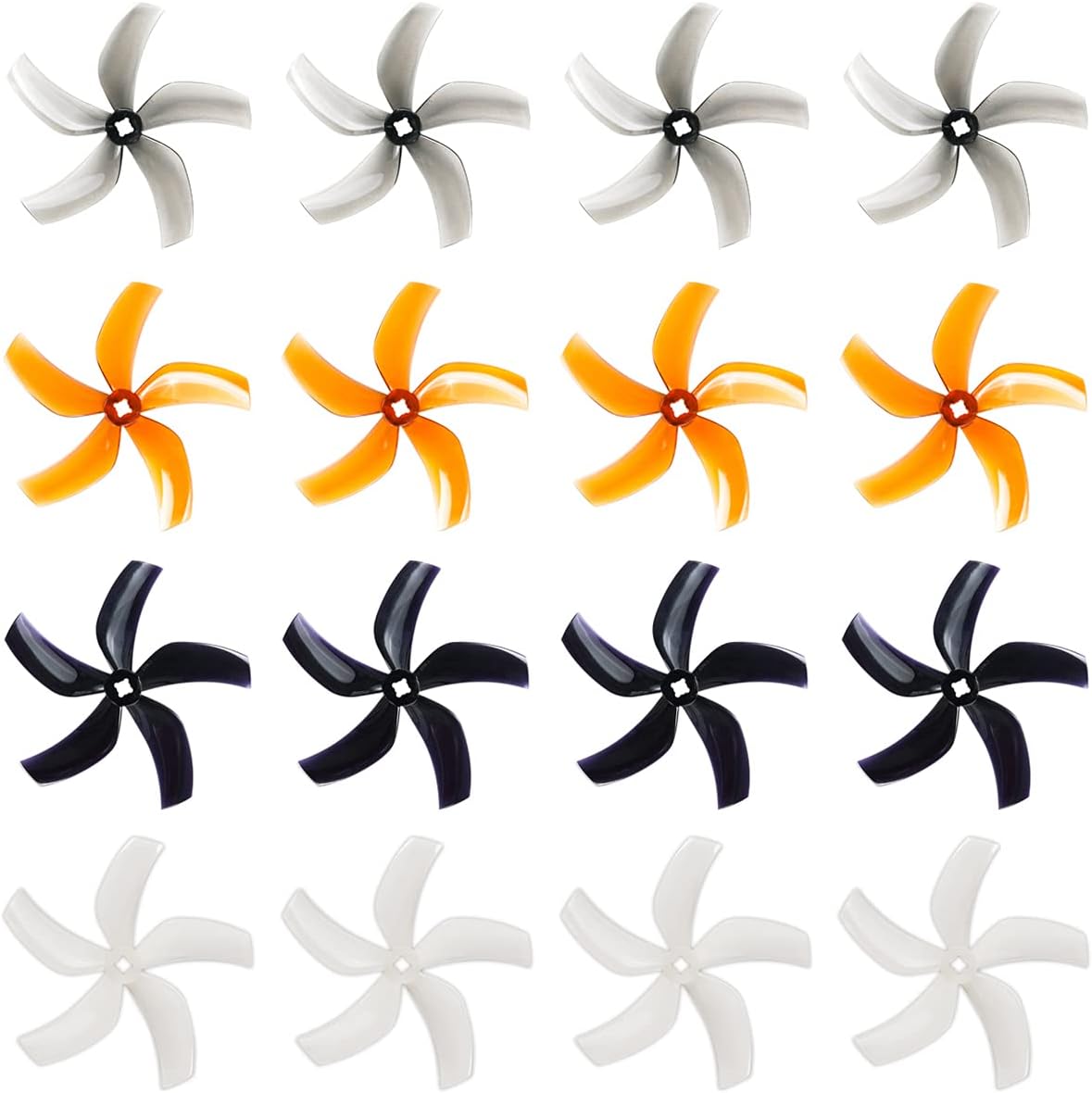 Gemfan D90 5-Blade Proppeller for 3.5 inch Cinewhoop Props for RC FPV Quadcopter Drone 16 Pcs 8CW 8CCW