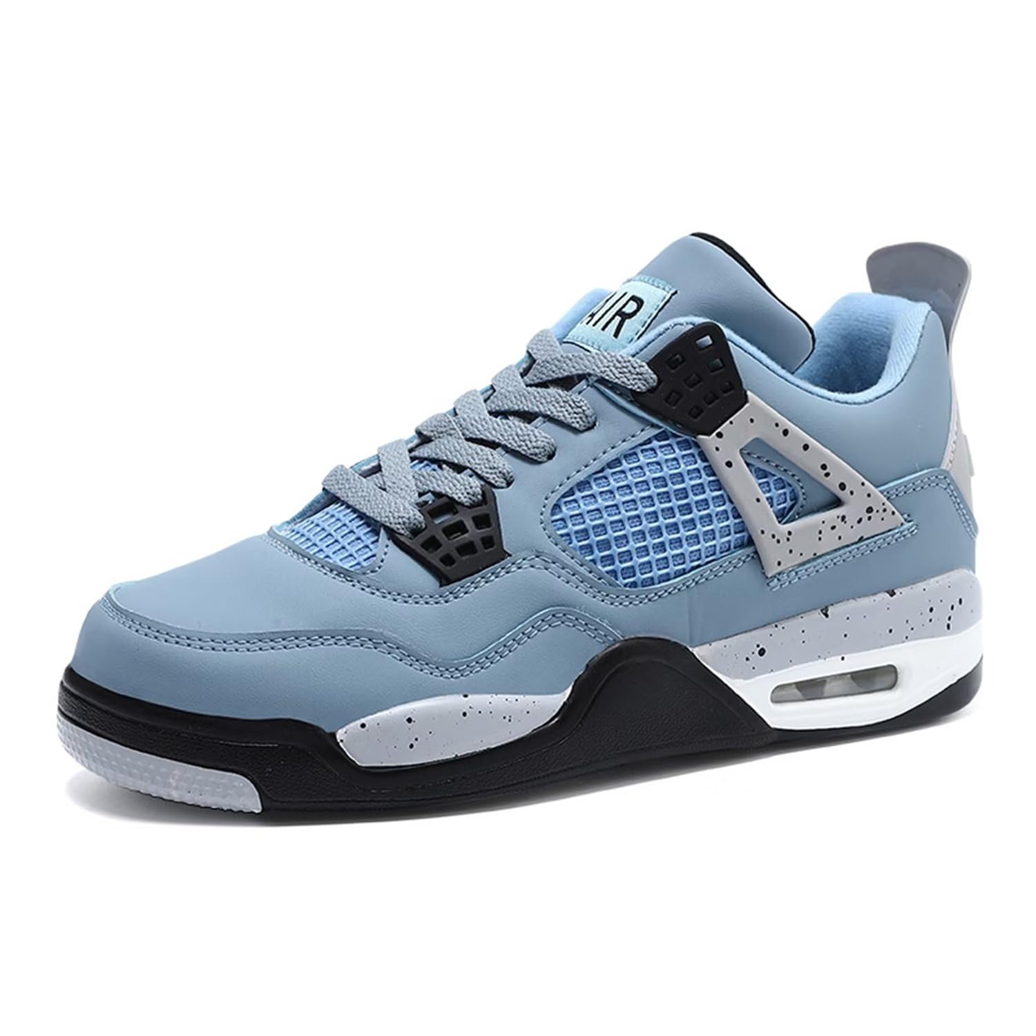 Aszeller Zapatillas de 4 Air Estilo Retro Skate clásicas para Hombre Mujer, para Baloncesto, Estilo Casual, para Correr, Caminar Zapatos formador