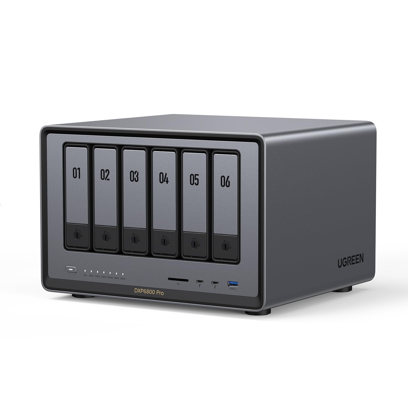 UGREEN NASync DXP6800 Pro 6-Bay Desktop NAS, CPU Intel i5 1235u 10 UGREEN NASync DXP6800 Pro 6-Bay Desktop NAS, CPU Intel i5 1235u 10