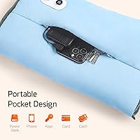 Vista 5 de Hand Warmers Rechargeable with 10000mAh Power Bank, Portable Graphene Heated Electric Hand Warmer Pouch, 5 Level Adjustable Temperature for Women