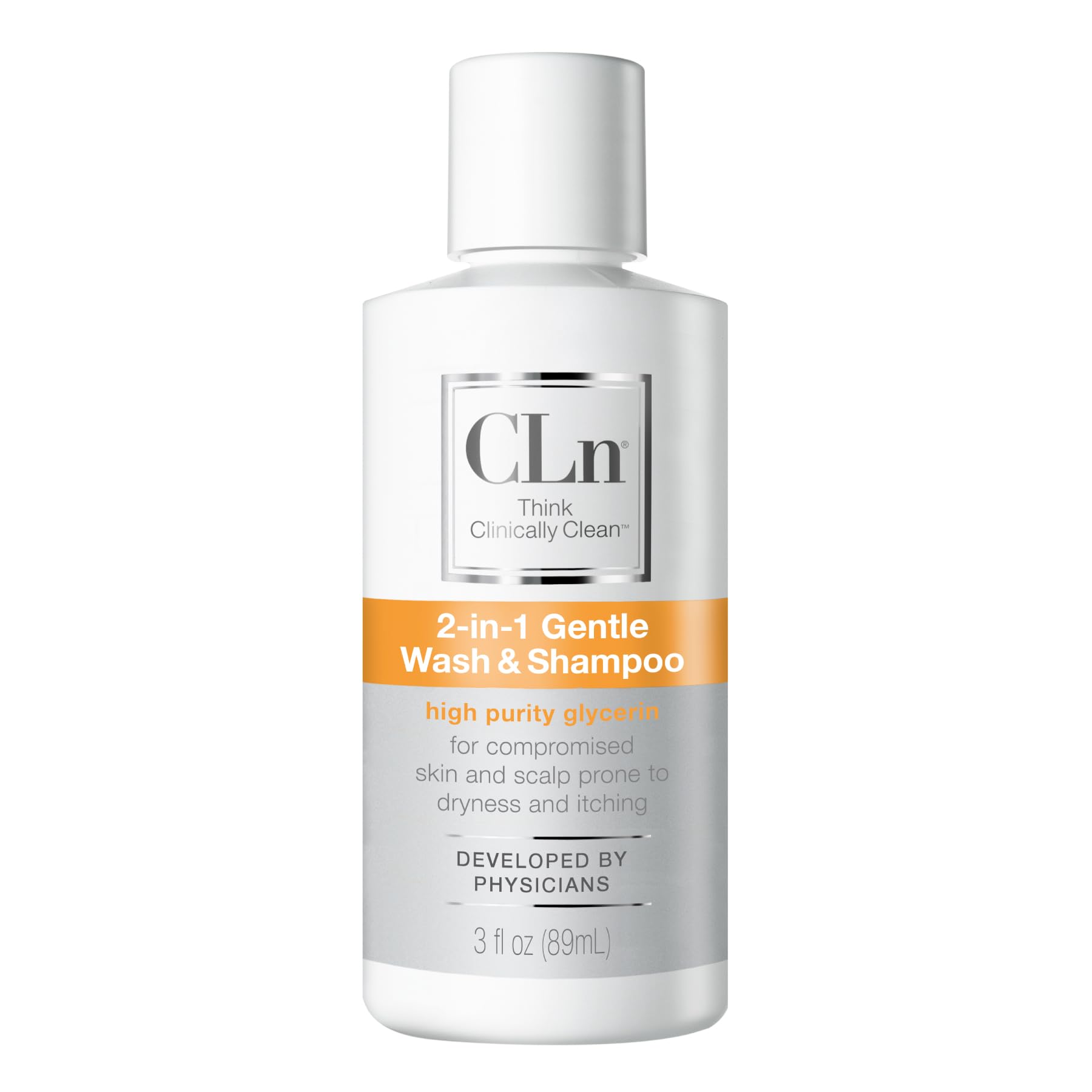 CLn 2-in-1 Gentle Wash & Shampoo