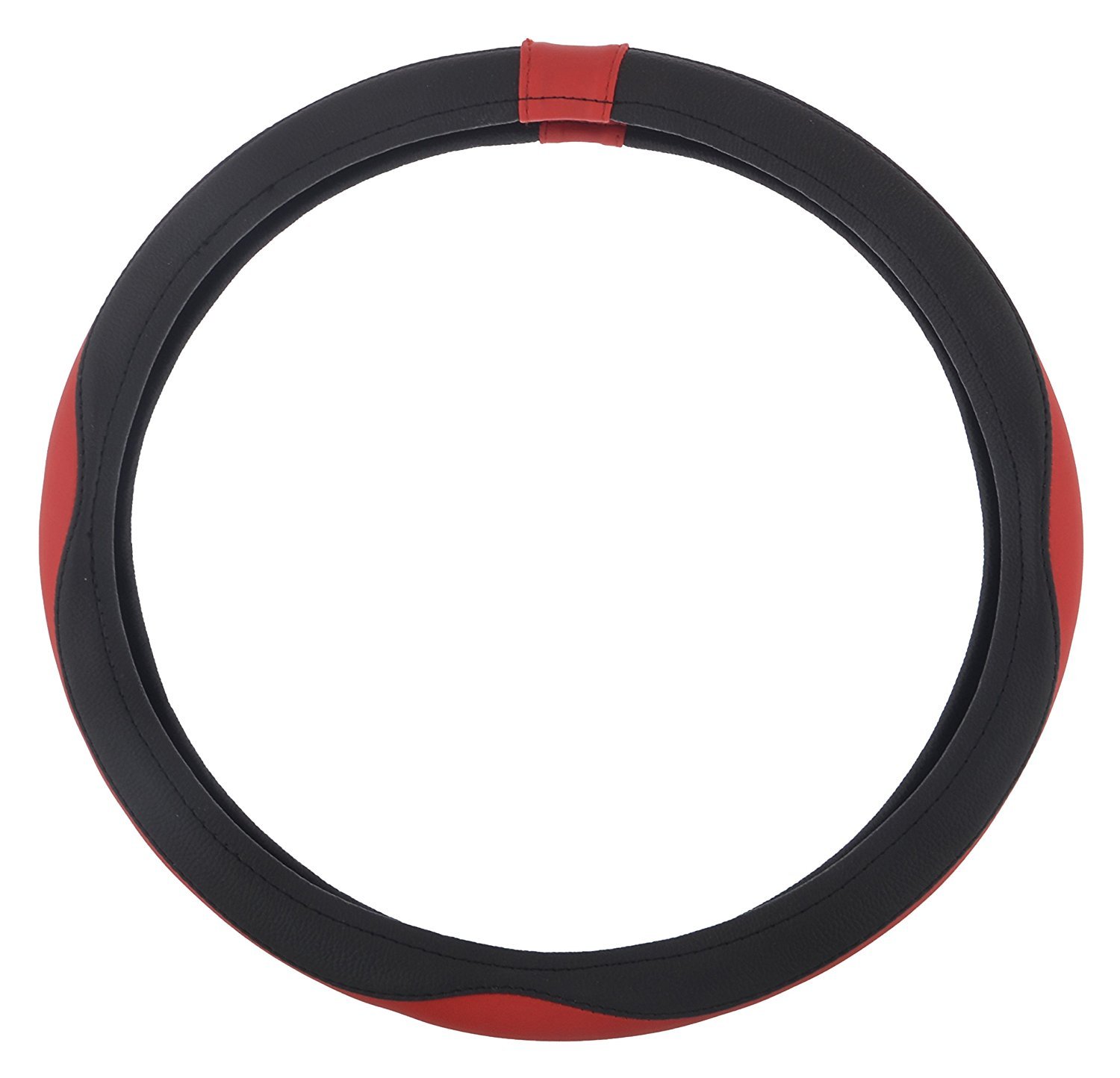 Hi Art ExtraGrip1252 Black and Red Car Steering Wheel Cover for Honda City iVtec [2008-2013]-image-39
