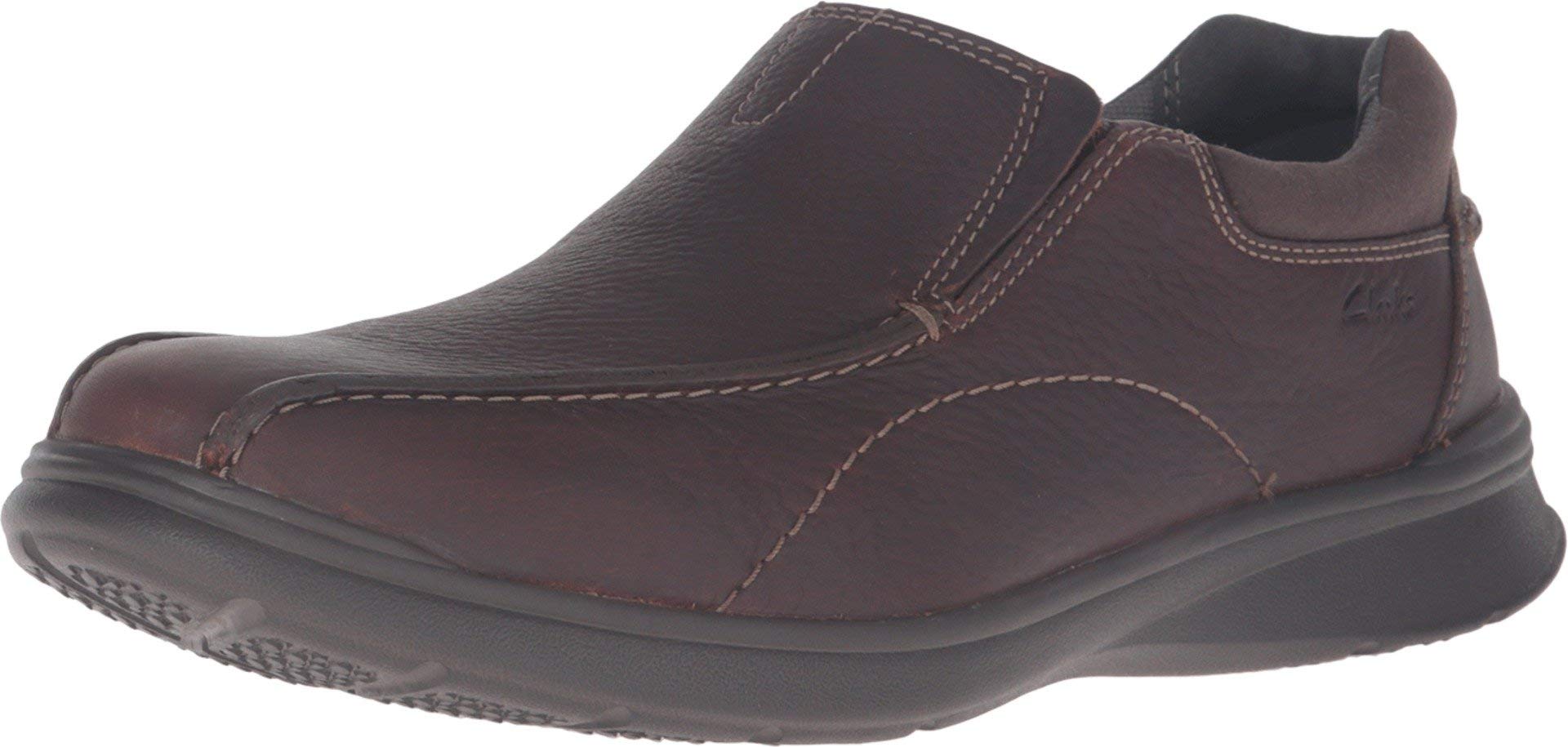 Clarks Men's Cotrell Step Slip-on Loafer, Brown Oily, 10.5 M US