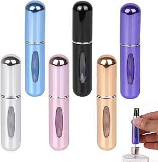 Mini Perfume Atomizers, Travel Ready Atomizers, Refillable Perfume Bottles for Travel and Social Outings, Keep Your Favorite Scents at Your Fingertips