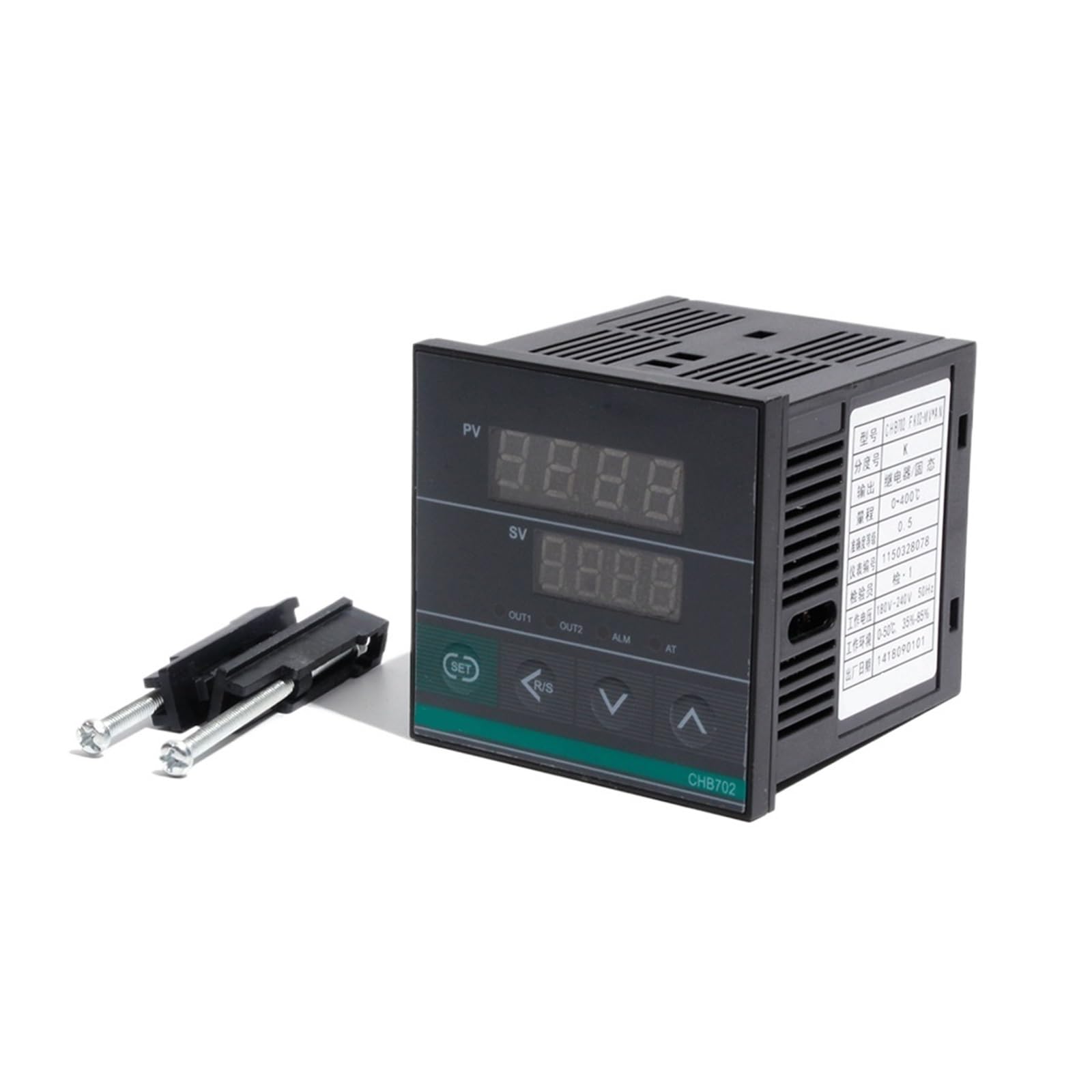regolatore Temperatura pid Regolatore di Temperatura del termostato PID con Uscita a relè, relè di Uscita, 180~240 V CA 50 Hz, intervallo 0~400℃