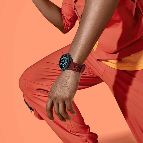 Miniatura 7 de ISABAKE Compatible con Garmin Vivoactive 4Venu 2Forerunner 255 265 Bandas, correa de silicona deportiva para Samsung Galaxy Watch 3 1.772 inGalaxy