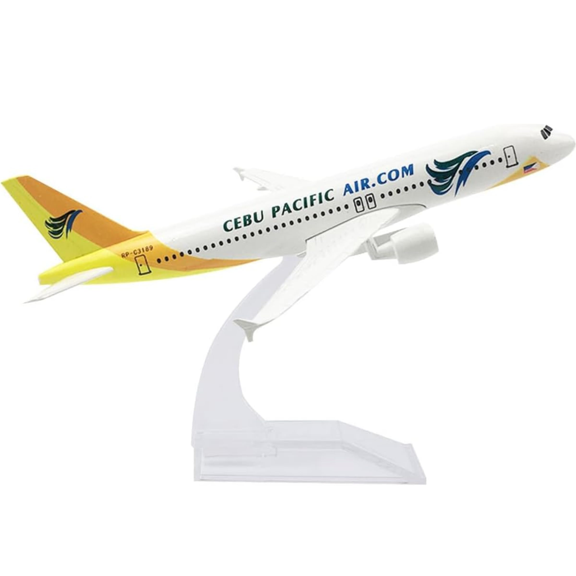 Alloy Aircraft 16 cm A320 Cebu Pacific Airline Diecast Metal Airplane Model Perfect for Avation Enthusiast