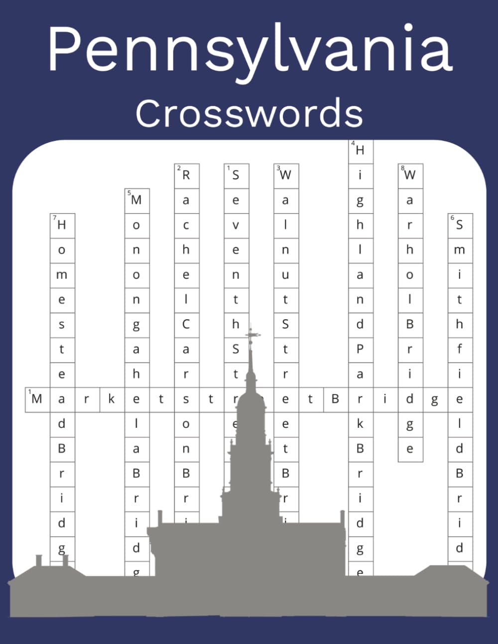 Pennsylvania Crosswords: 100 Pennsylvania-themed puzzles