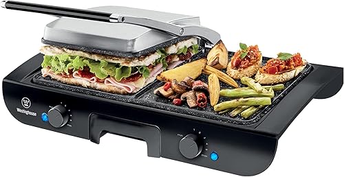 Westinghouse 2 en 1 Multi Grill y Sandwich Maker