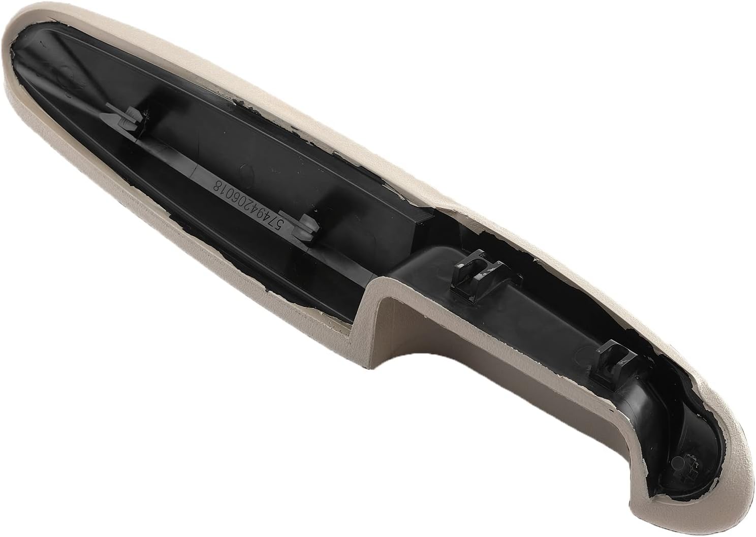 A-Premium Tan Door Armrest Compatible with Chevrolet & GMC Vehicles - C1500/K1500/Tahoe/Yukon 1995-1999, C2500/C3500/K2500/K3500 1995-2000, C3500HD 1995-2002 - Front Left Driver, Replace# 15999135