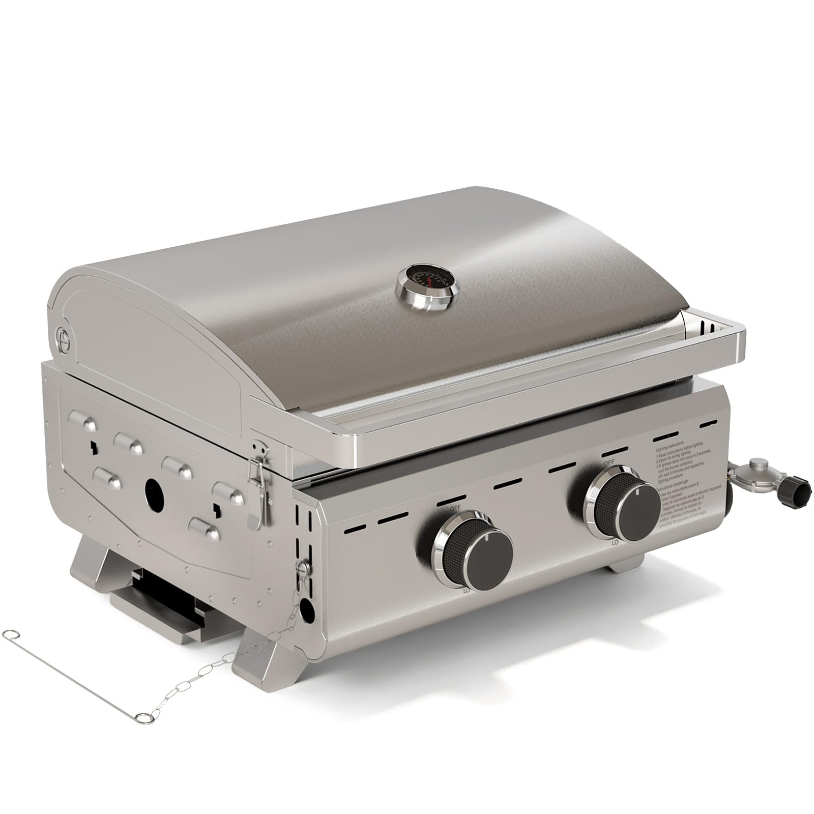 Electactic 20,000 BTUs Portable Tabletop Gas Grill