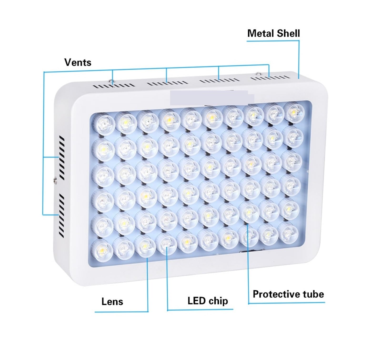 Światło do akwarium, Światła do akwarium 180W 140W lampa do uprawy ze ściemniaczem do słonowodnej rafy morskiej oświetlenie do akwarium dekoracja Led ściemnialna lampa koralowa(2)