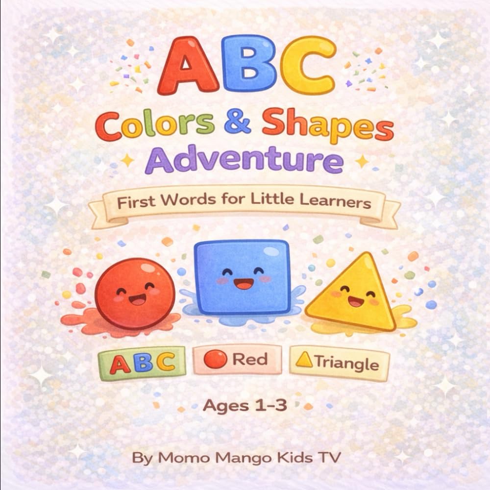 ABC Colors & Shapes Adventure: First Words for Little Learners (My First Learning Books)