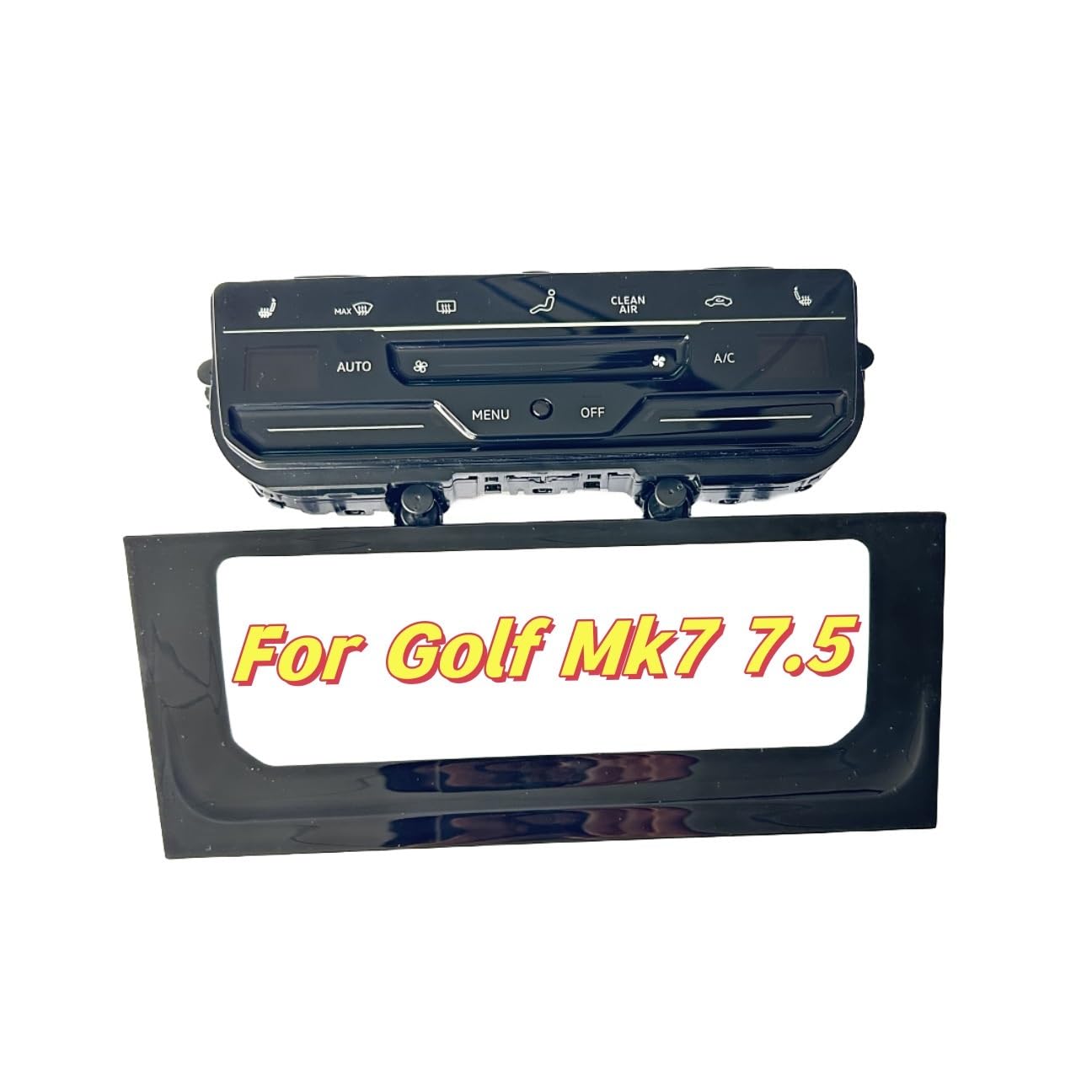 Auto Air Conditioning Heating Control automatyczny panel klimatyzacji z ekranem dotykowym LCD/pasuje do Golf 7, Golf MK7, MK7.5, Golf 7.5, Golf R (A zestaw)