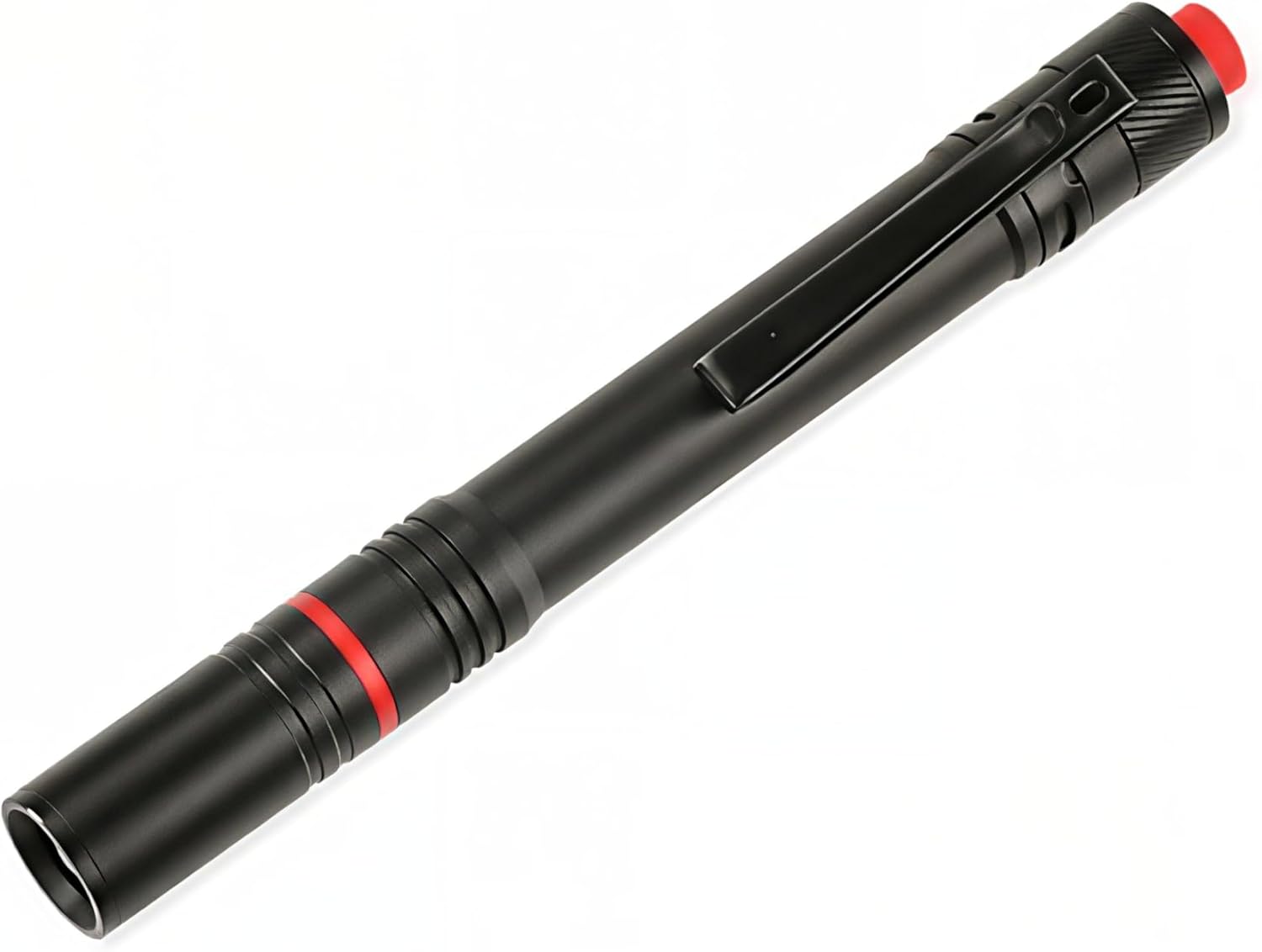 Rechargeable LED Flashlight, Mini, EDC High Lumen Flashlight, Water Resistance, Zoomable, Super Bright Tactical Flash Light, Outdoor, Hunting, Camping, Pen Flashlight for Inspector, Emergency, Home