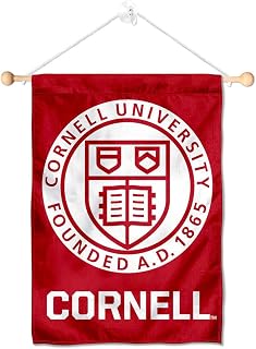 Cornell Big Red Window Wall Banner Hanging Flag with Suction Cup