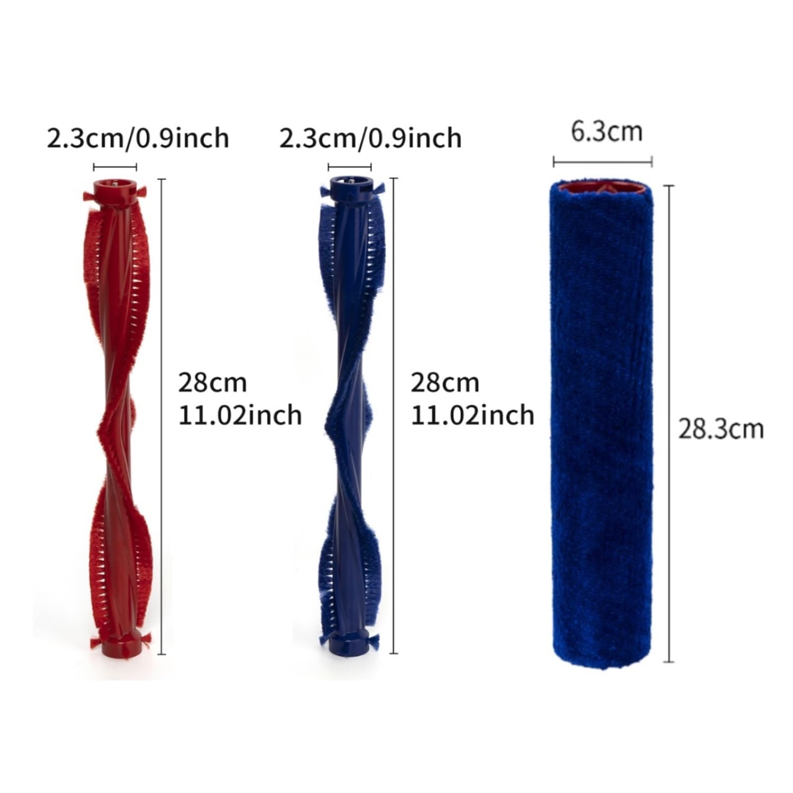 Cepillo De Rodillo Suave + Cepillo De Rodillo Suave De Barra, Compatible Con Dyson WashG1, Repuestos De Aspiradora | 1set