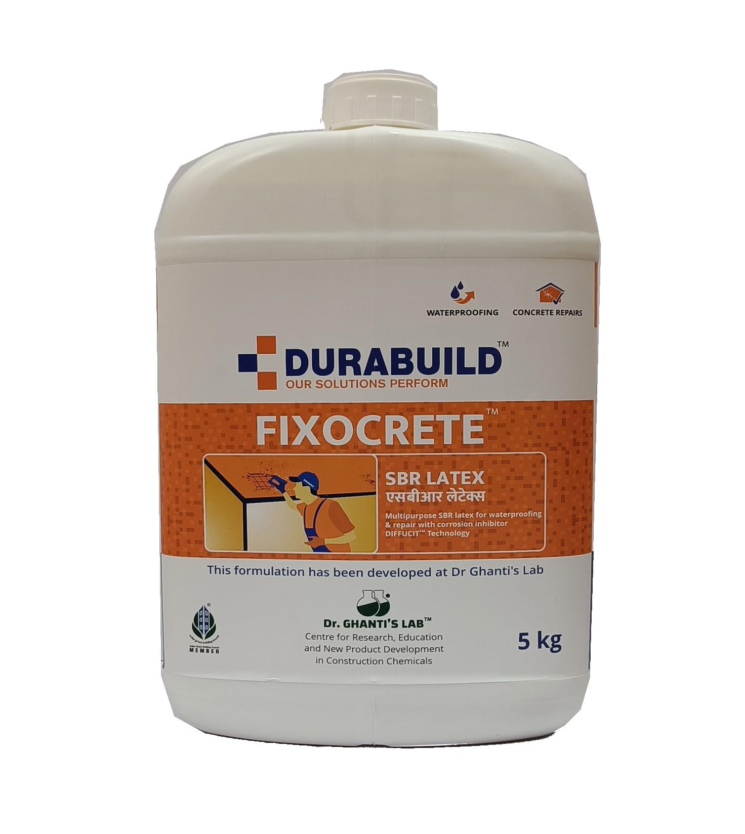 Fixocrete - SBR LATEX (5 Kg) (FIX_WPRF_010)