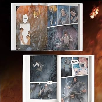 The Lost Tomb Qin Ling Shen Shu Series Original Comic Book
