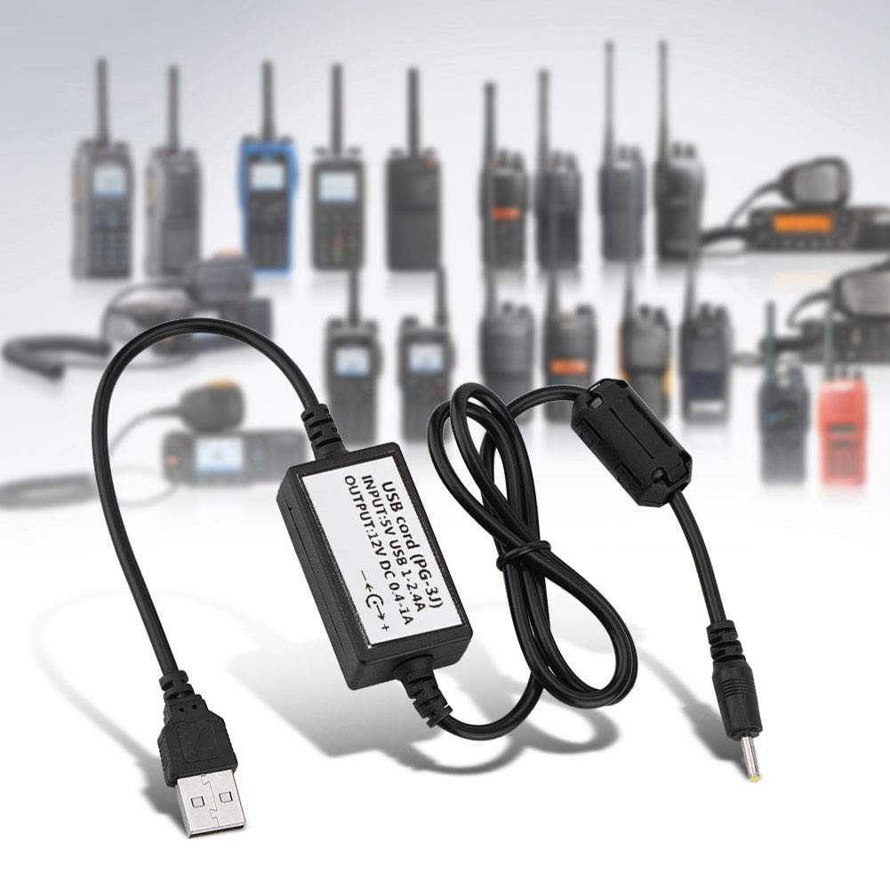 Chargeur de câble de charge USB pour Kenwood TH-F6, TH-F6A, TH-F6E, TH-F7, TH-F7E, TH-F7A, TH-D7, TH-D7A, TH-D7E, TH-G71, TH-G71E, TH-G71A, TH-K4, TH-K4A, TH-K4E, TH-K2, TH-K2A, TH-K2E, TH-K2AT,