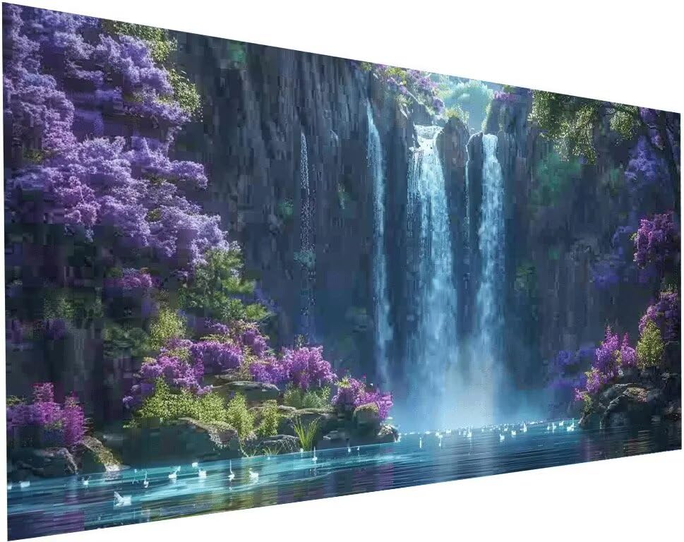 Peinture Diamant Kit Complet 40x80 cm | Anti-Stress Loisirs Créatifs