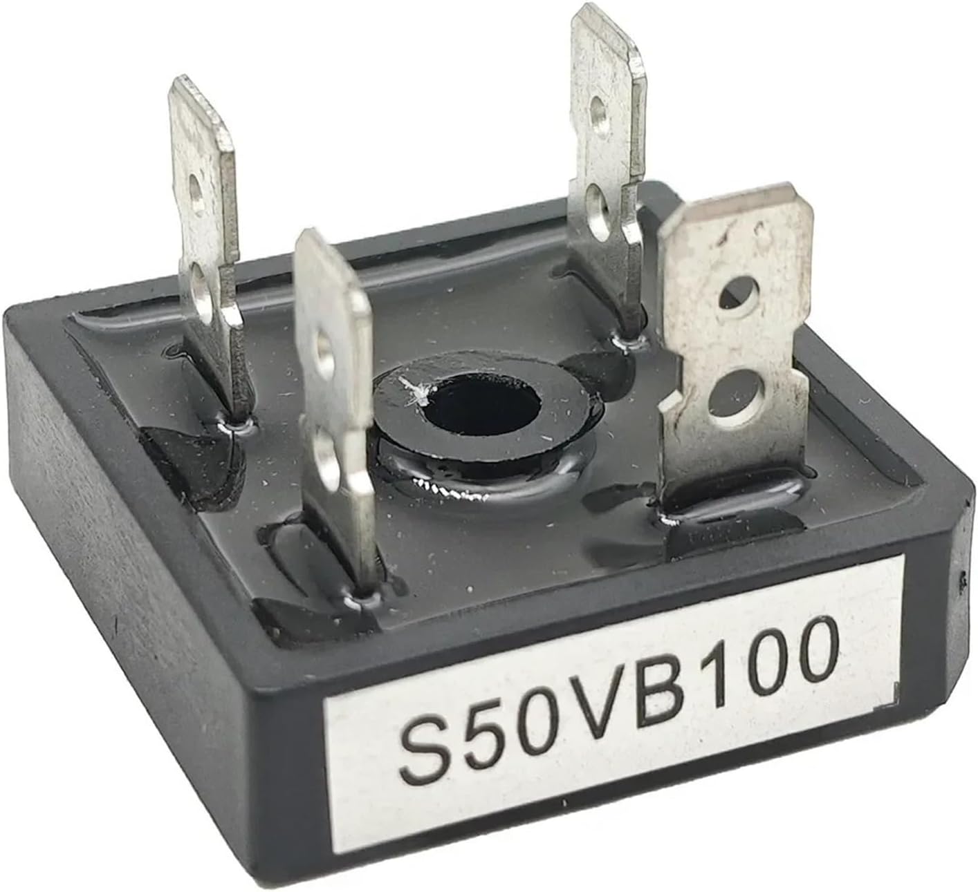 2PCS Bridge Diode S50VB100 50A 35A 25A 10A AMP Bridge Rectifier Single Phase Kbpc Power Rectifier Module(S50VB100)