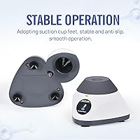 Vista 4 de MINI Vortex Mixer 3500RPM Touch Function Lab Vortex Paint Mixer Mix Up to 50ML 4.5mm Orbital Diameter for Nail Polish Inks Eyelash Adhesives Acylic