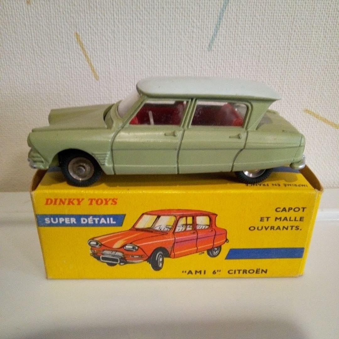 早春セール/DINKEY TOYS   「CITROEN  AMI 6 」 Dinky 557, Citroen Ami 6 - Free Price Guide & Review